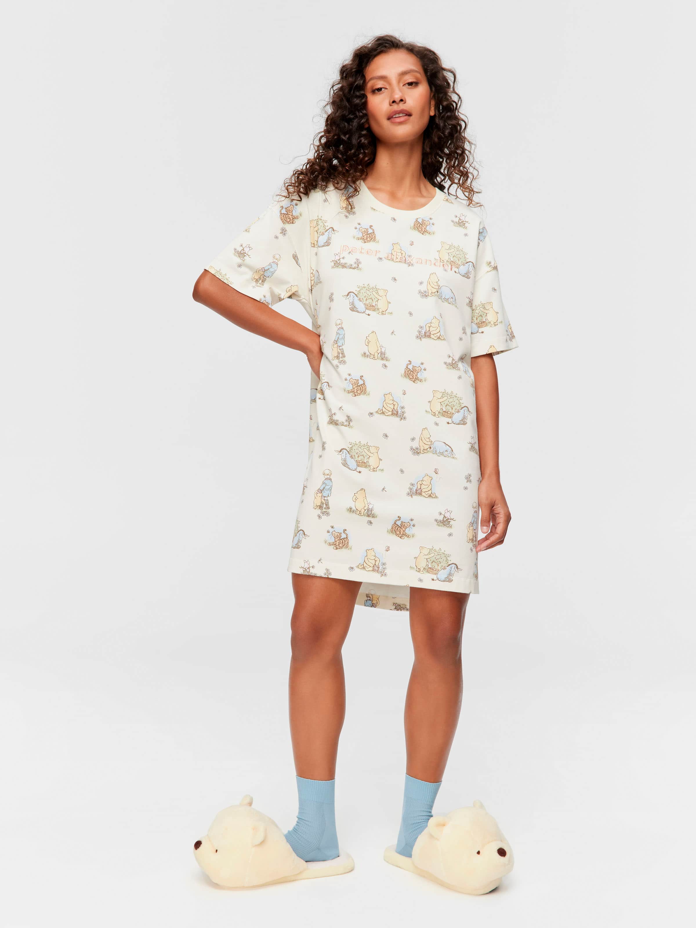 Winnie The Pooh Split Hem Sleep Tee