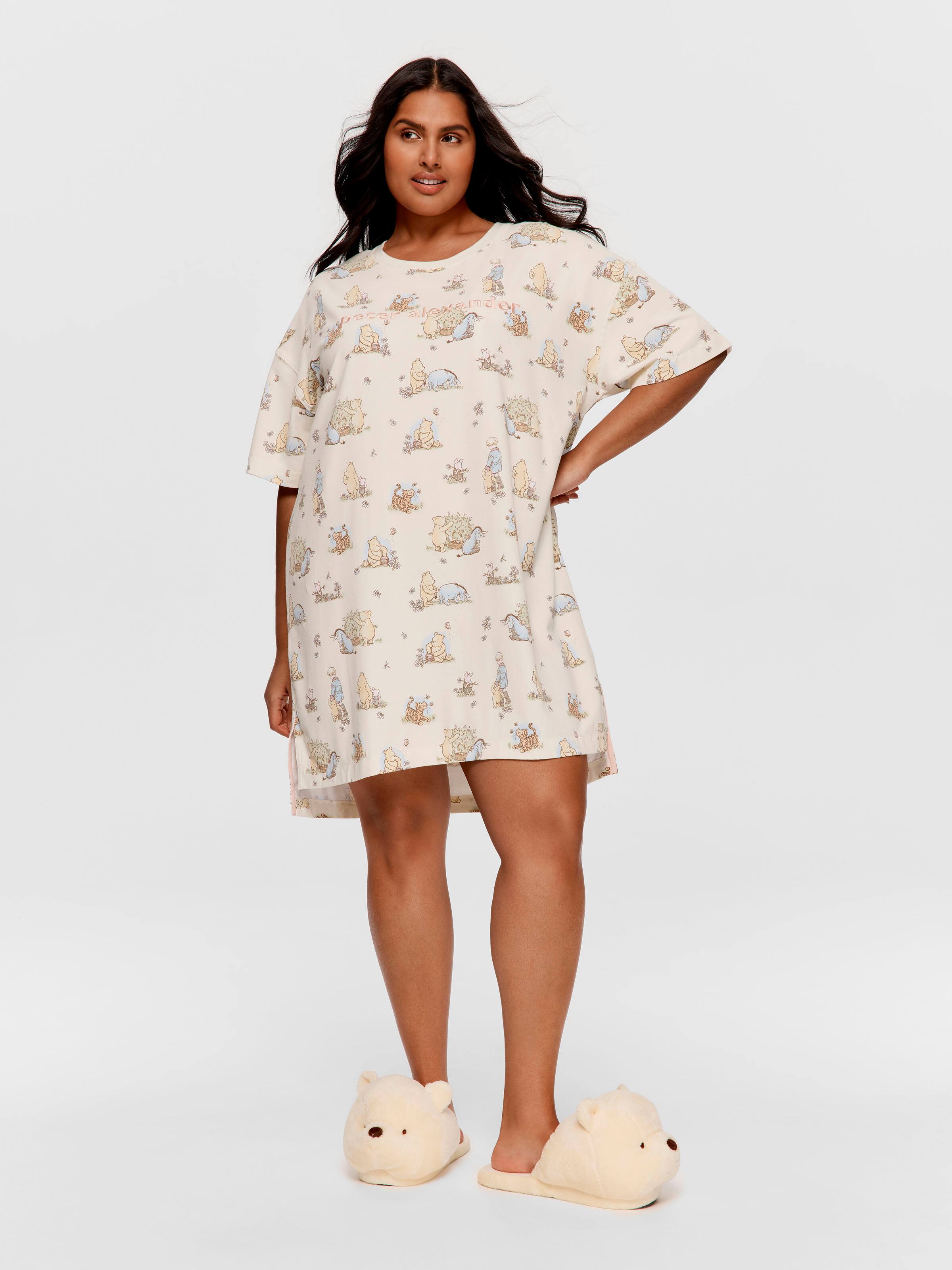 P.A. Plus Winnie The Pooh Split Hem Sleep Tee