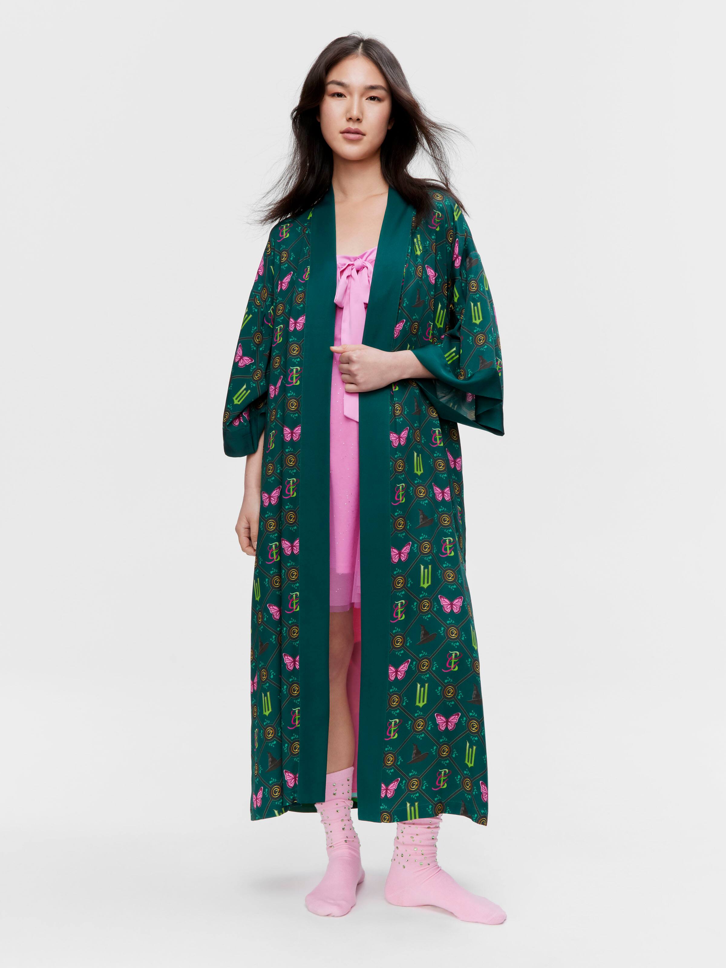 Wicked Long Fashion Kimono Gown