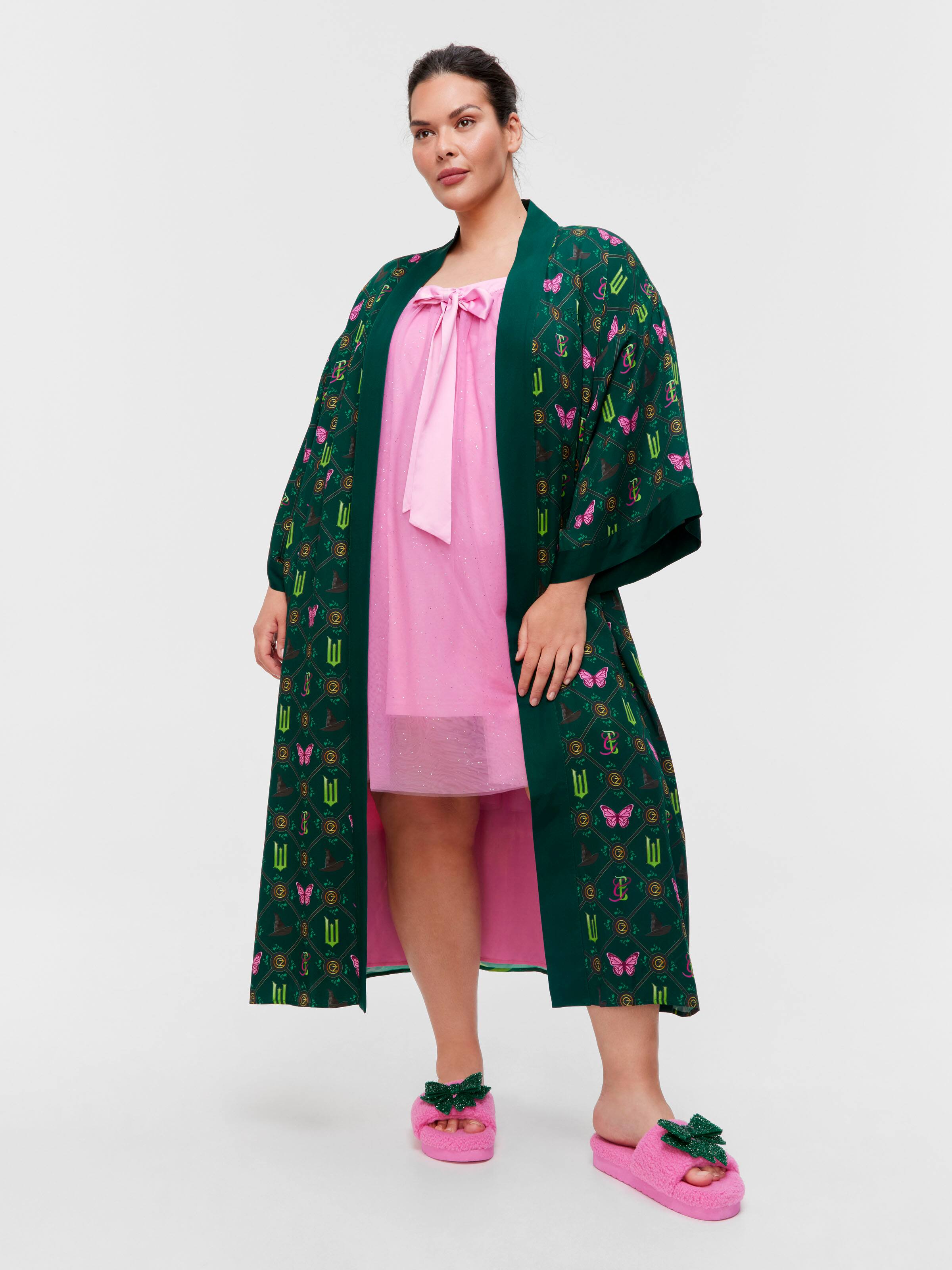 P.A. Plus Wicked Long Fashion Kimono Gown
