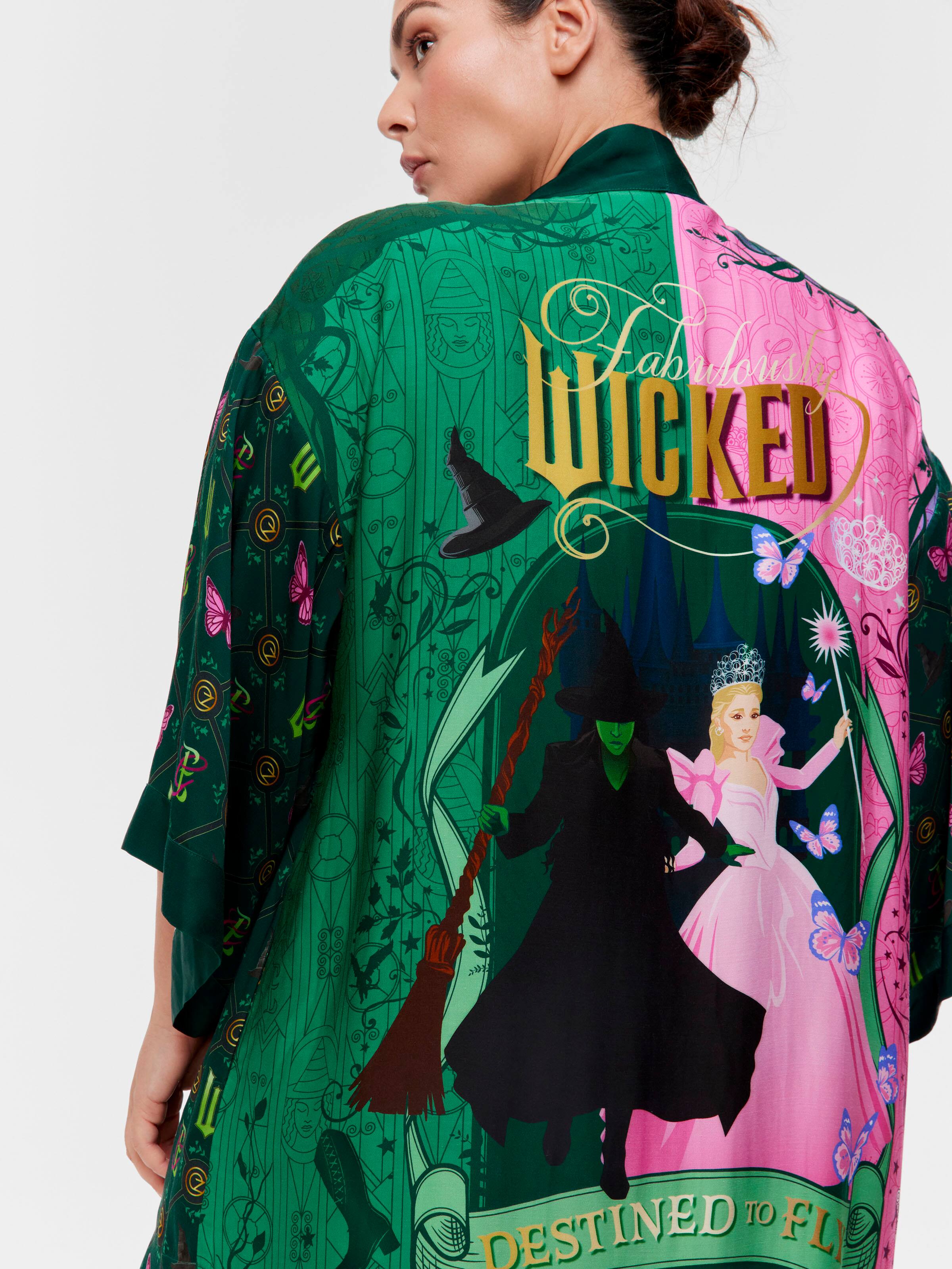 P.A. Plus Wicked Long Fashion Kimono Gown