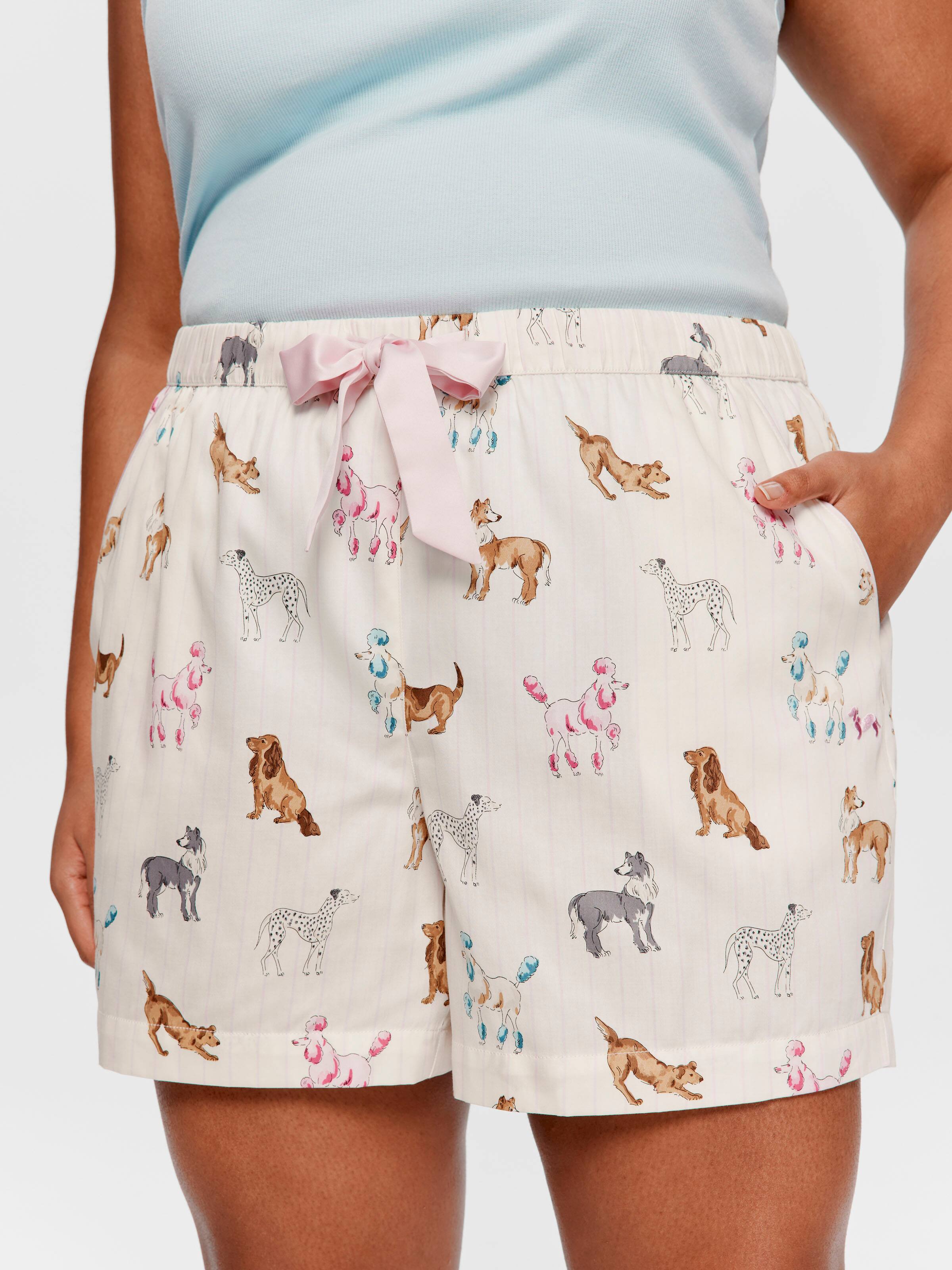 P.A. Plus Mixed Dogs 100% Cotton Mid Short