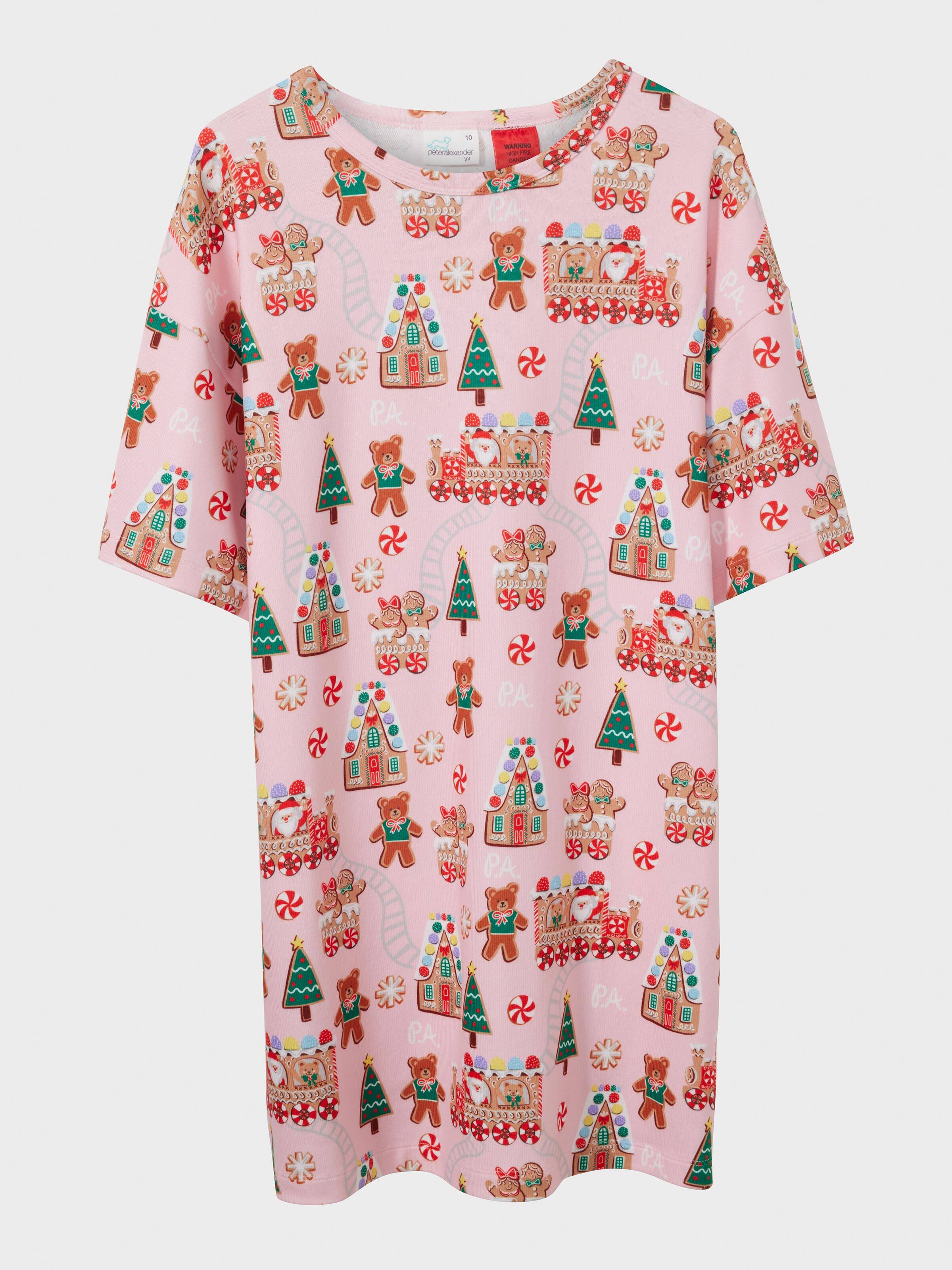 Girls Gingerbread Sleep Tee