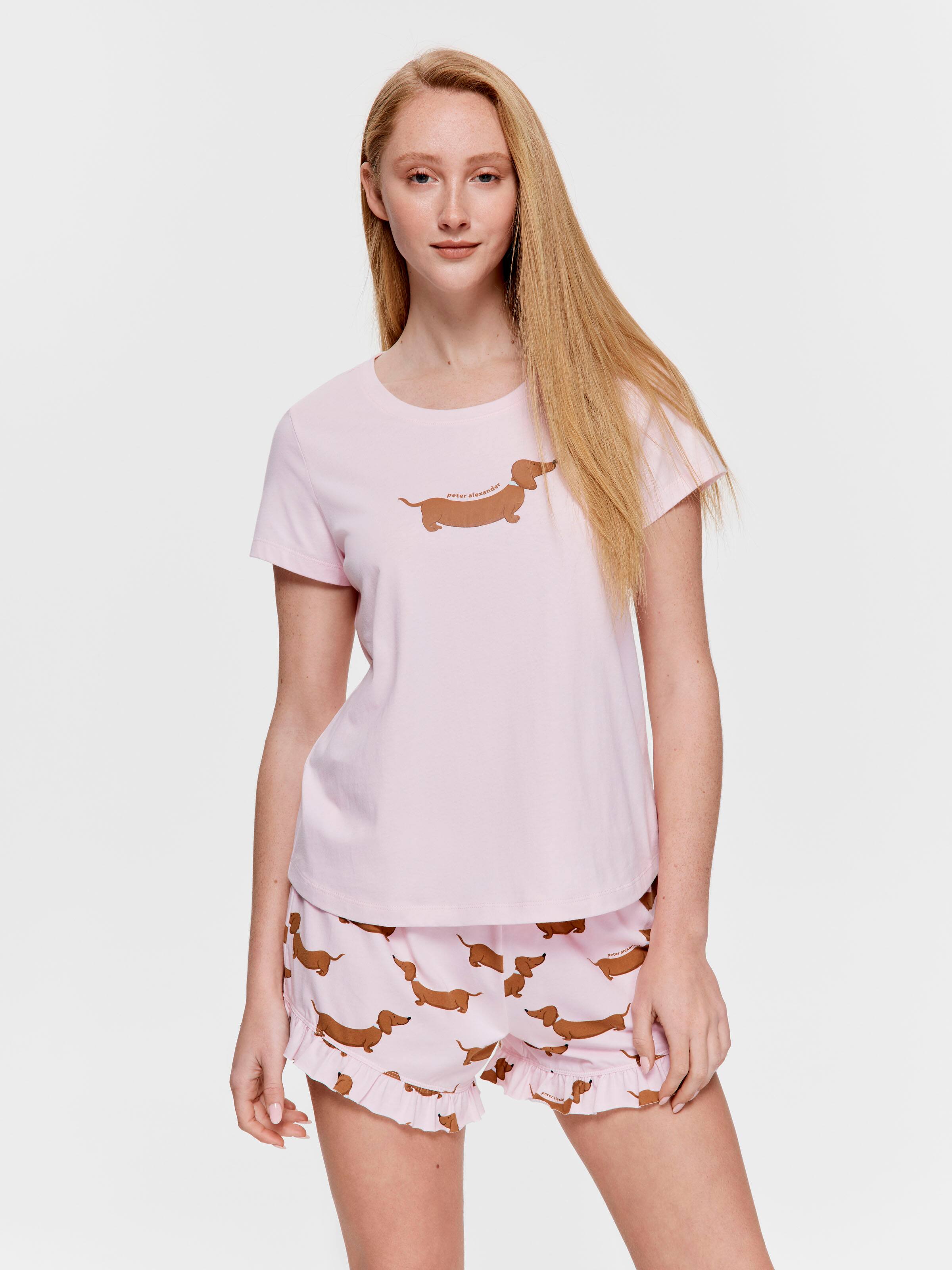 Pink Penny Dog 100% Cotton Tee