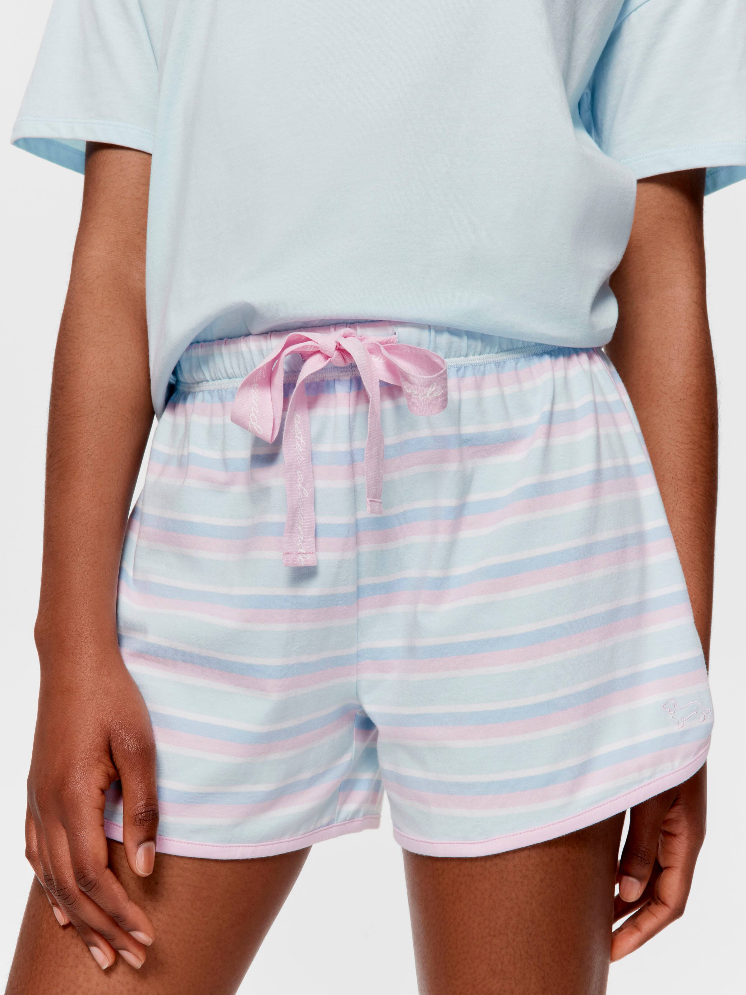 Multi Stripe Sporty Short