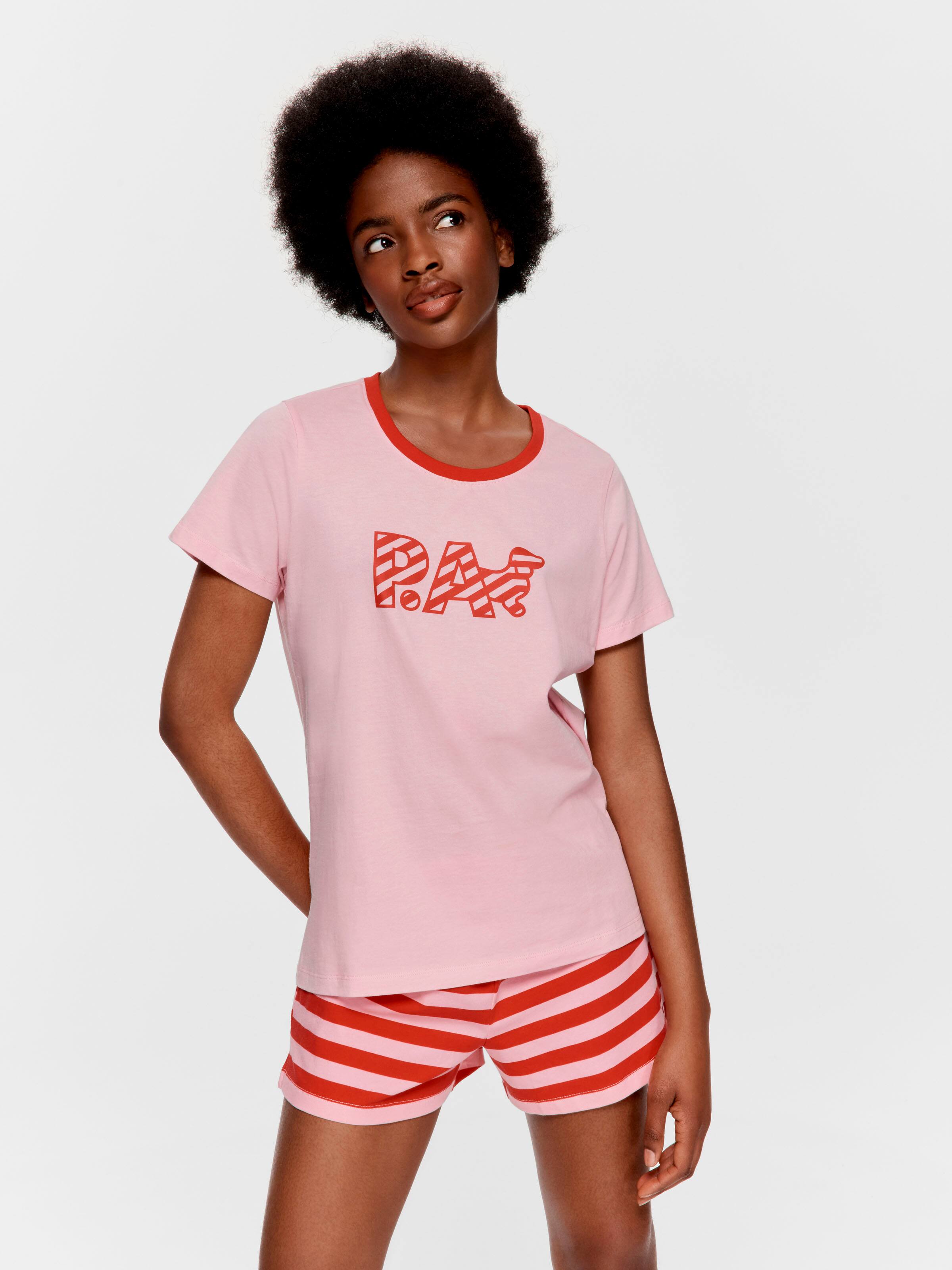 Pa Candy Stripe 100% Cotton Tee