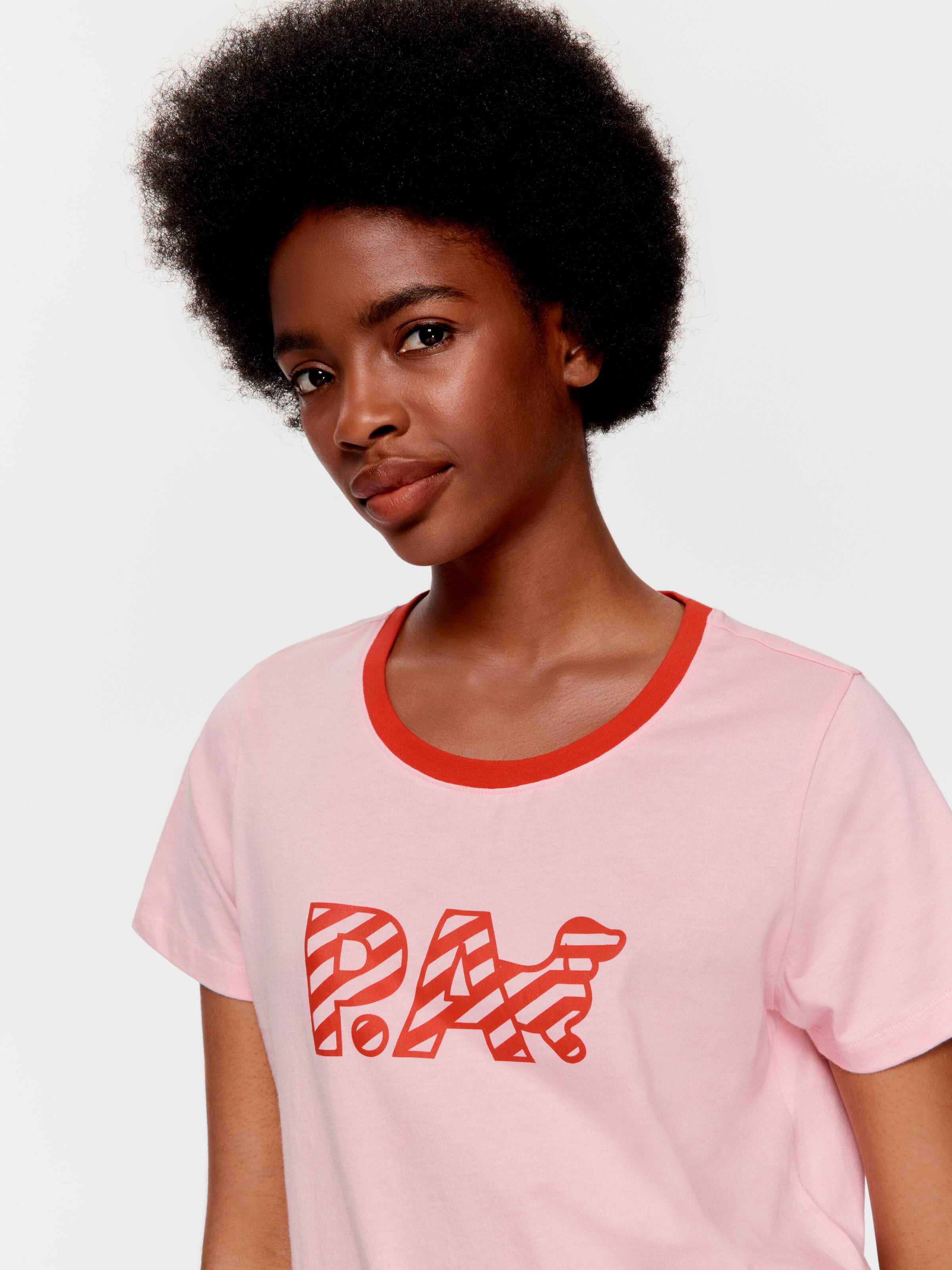 Pa Candy Stripe 100% Cotton Tee