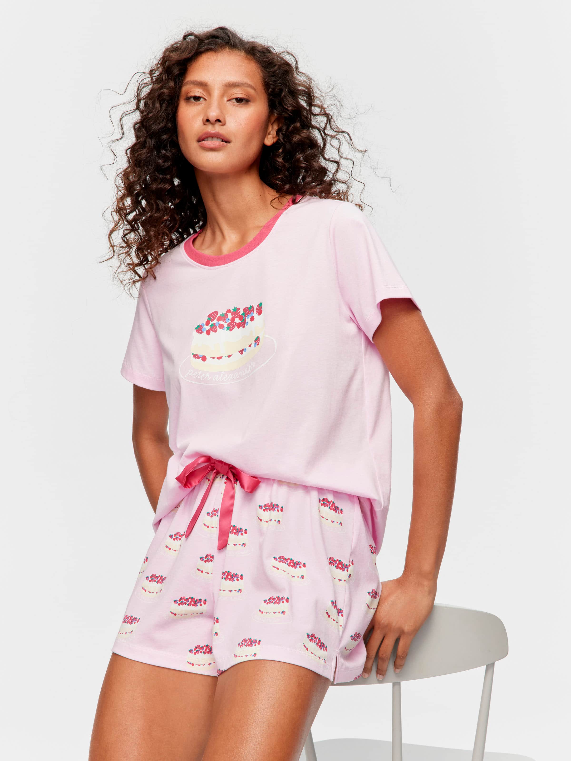 Sweet Cake Shortie Pj Set