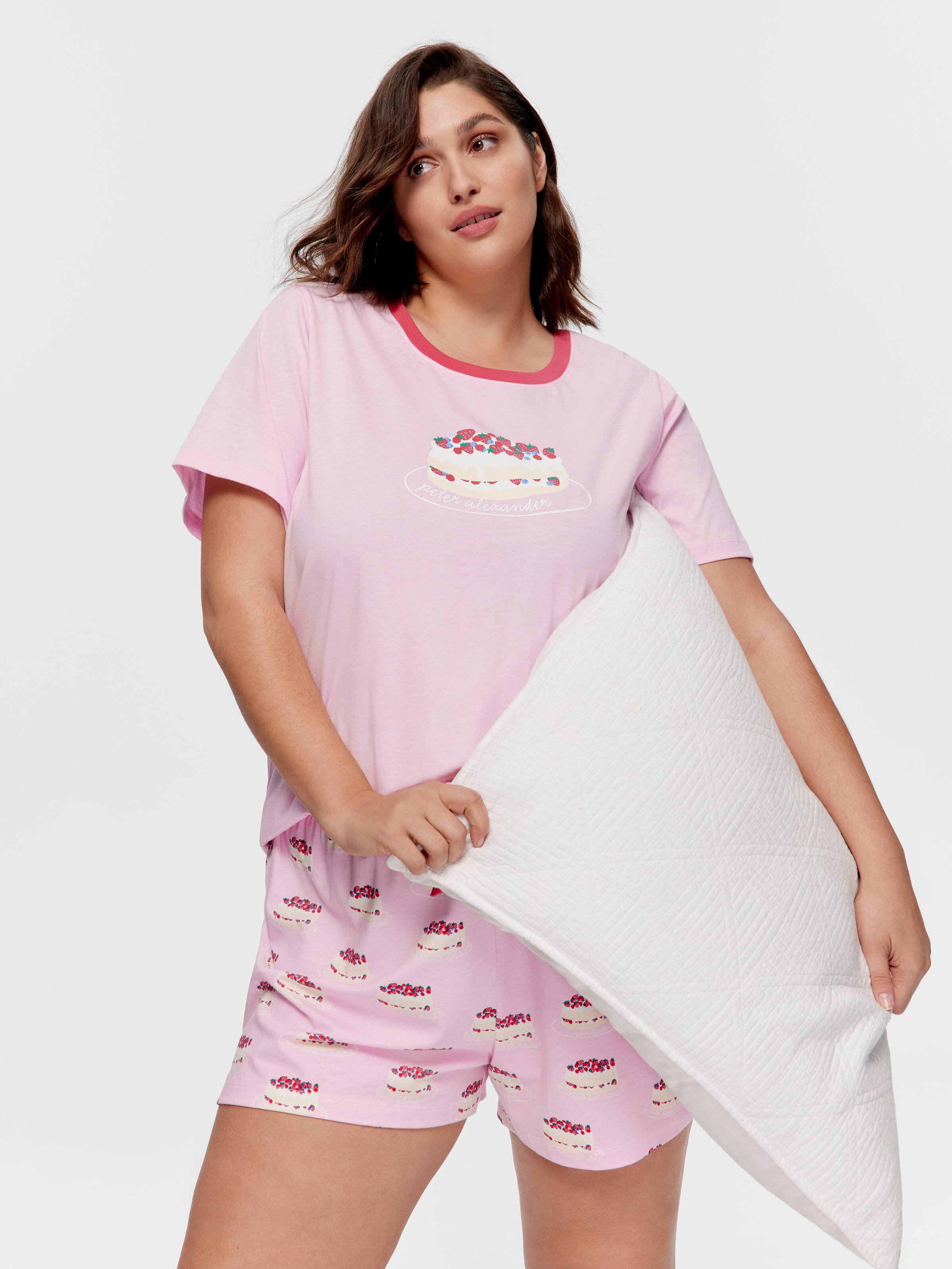 P.A. Plus Sweet Cake Shortie Pj Set