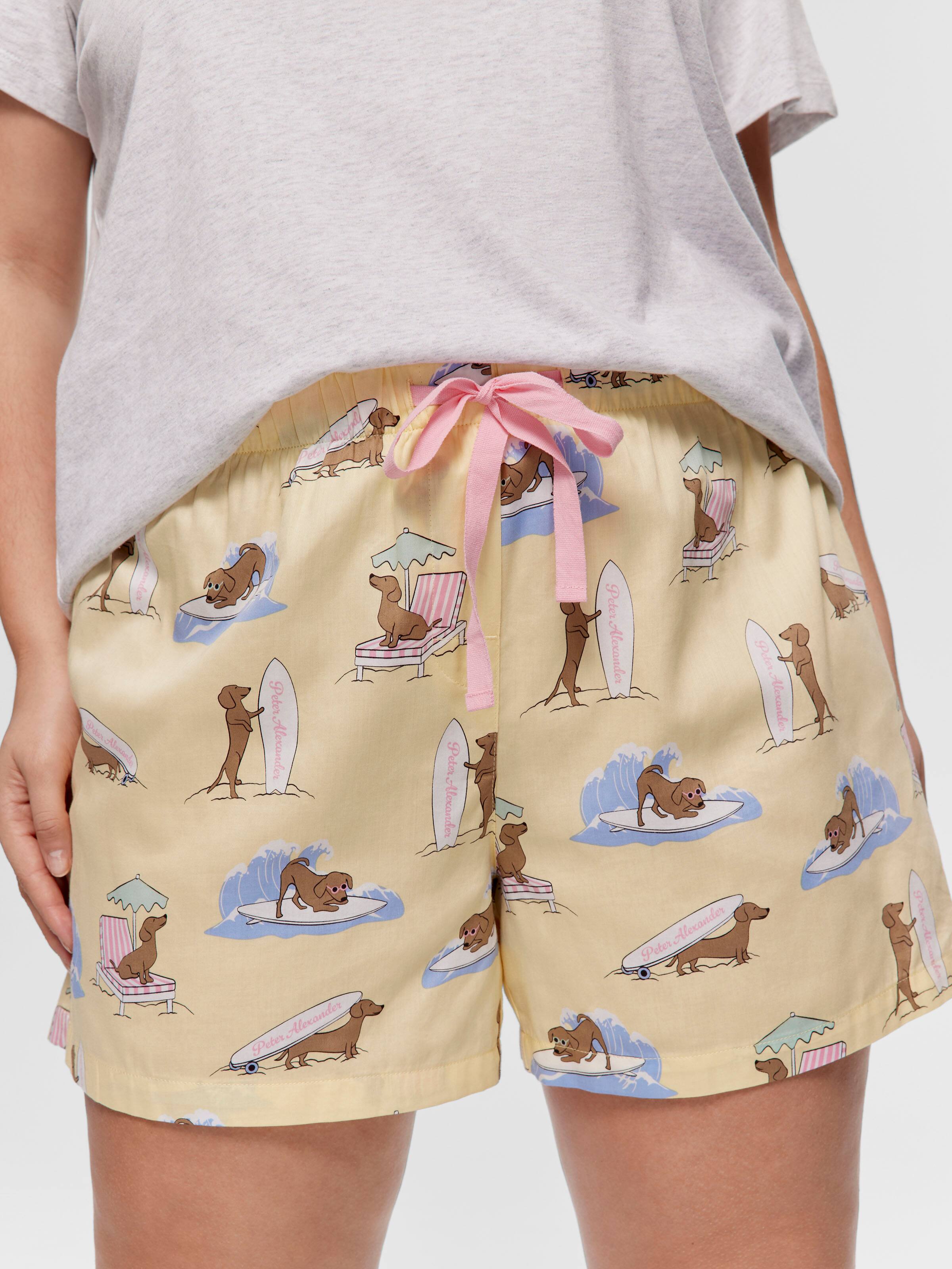 P.A. Plus Beach Penny 100% Cotton Mid Short