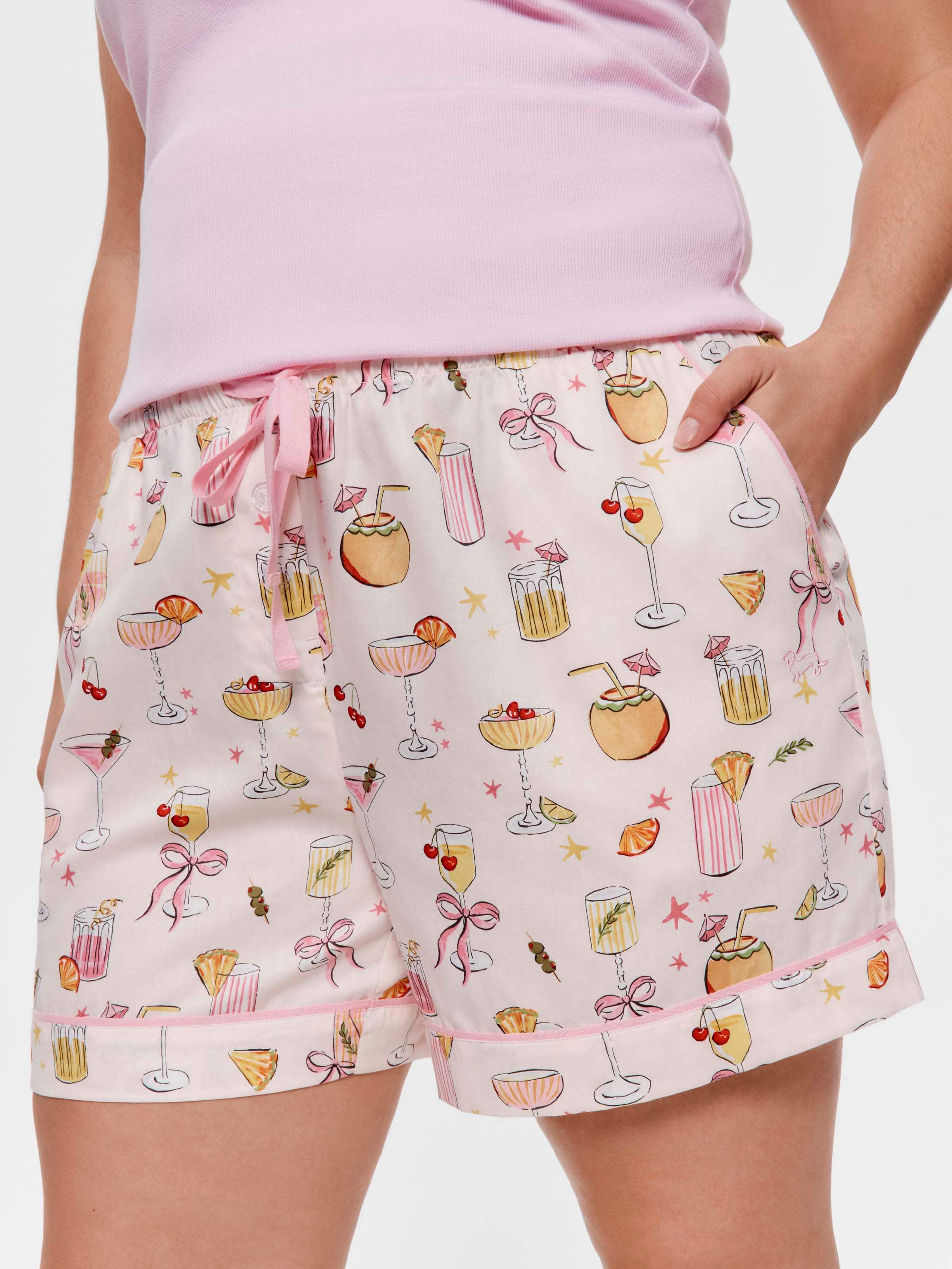 P.A. Plus Cocktail 100% Cotton Relaxed Mid Short