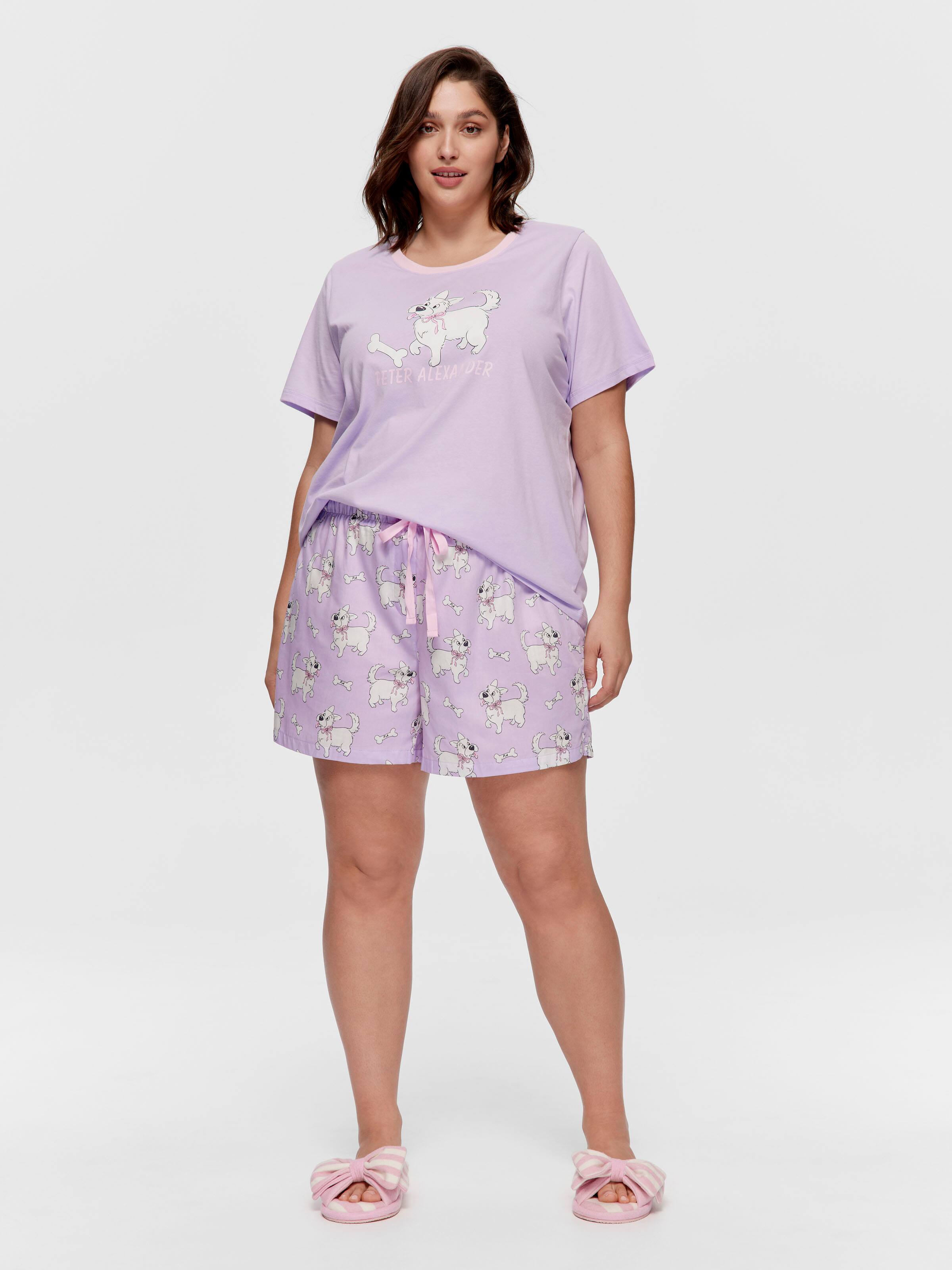 P.A. Plus White Terrier 100% Cotton Mid Short