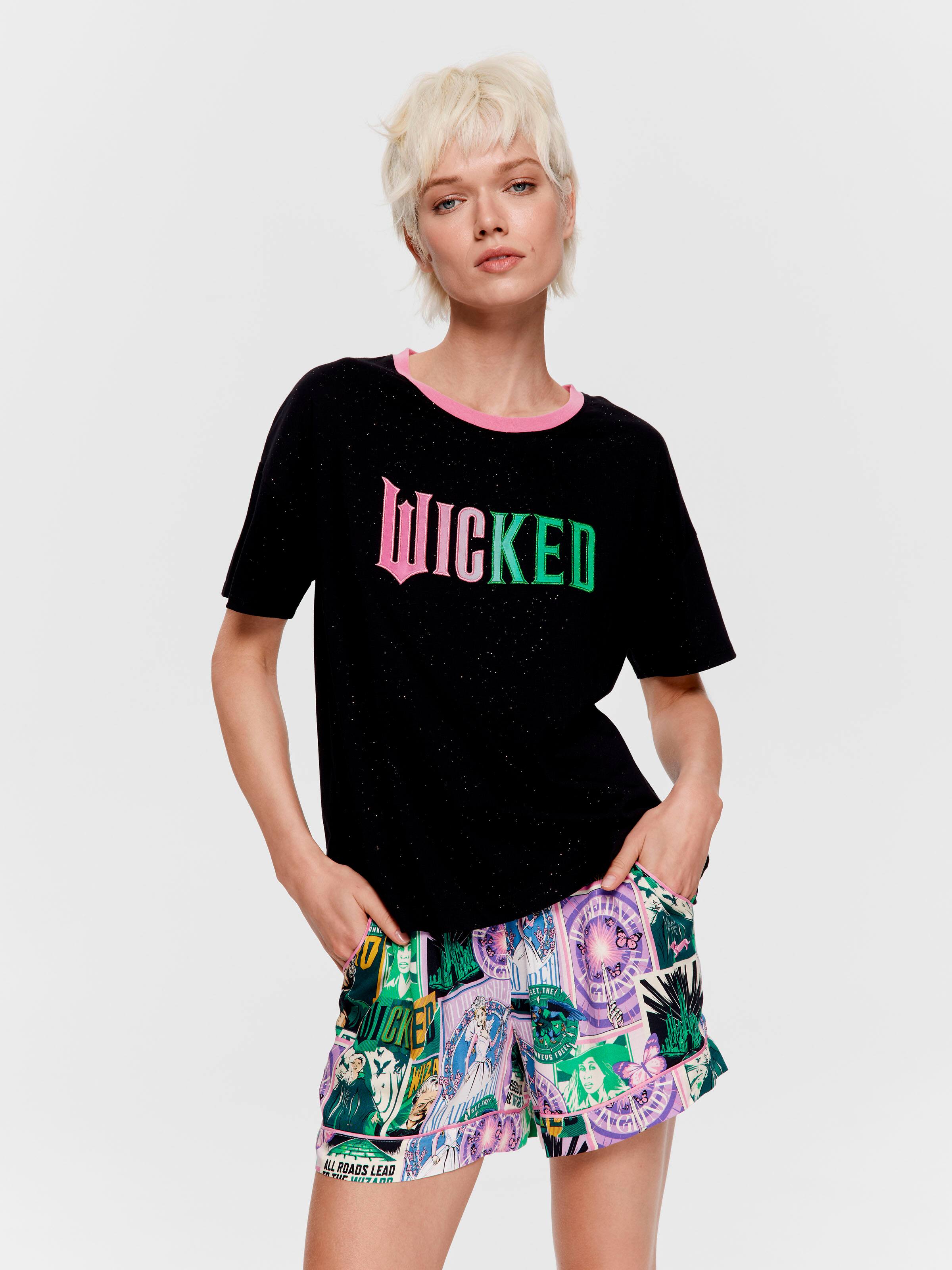 Wicked Glitter 100% Cotton Tee