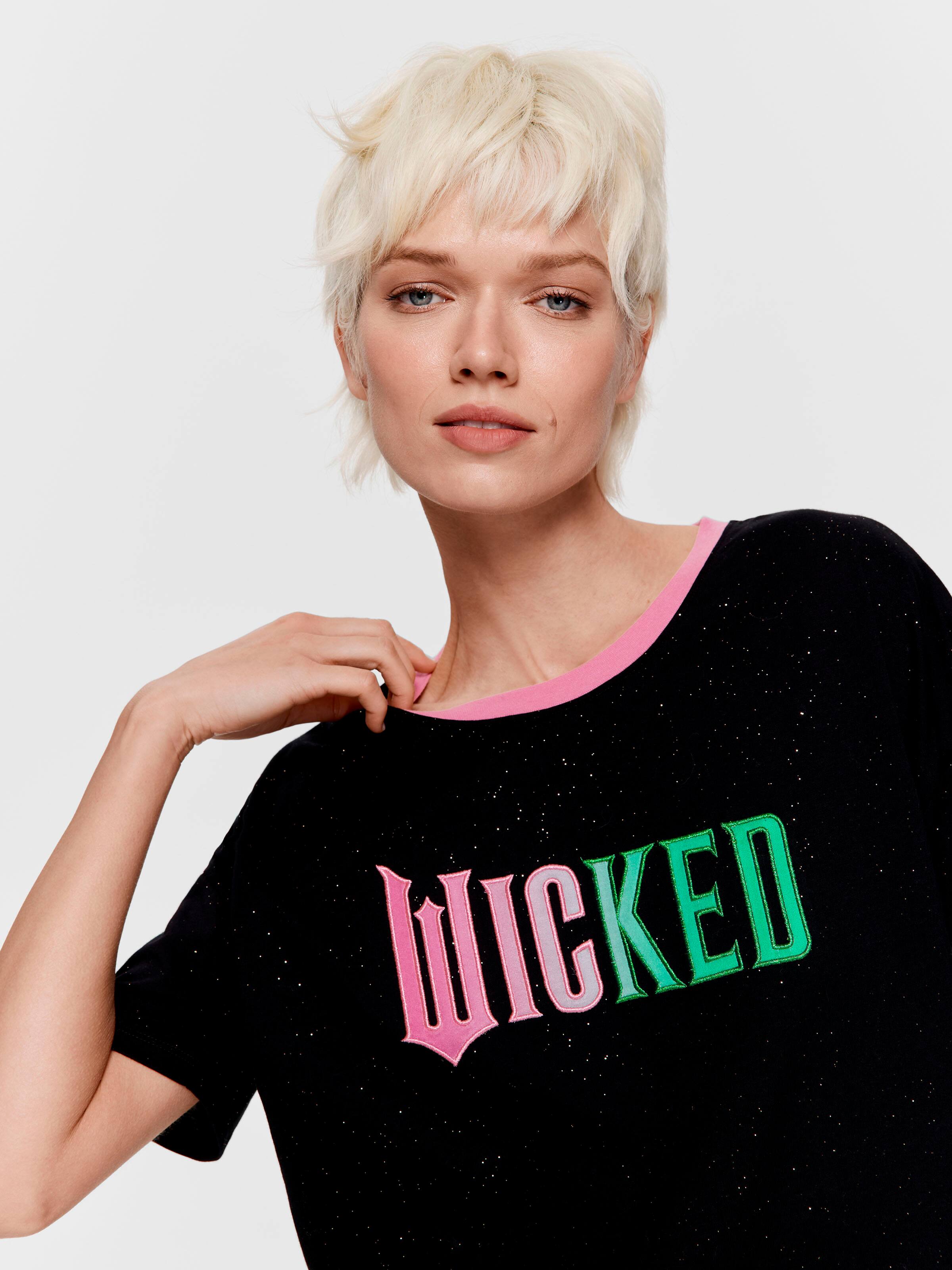 Wicked Glitter 100% Cotton Tee