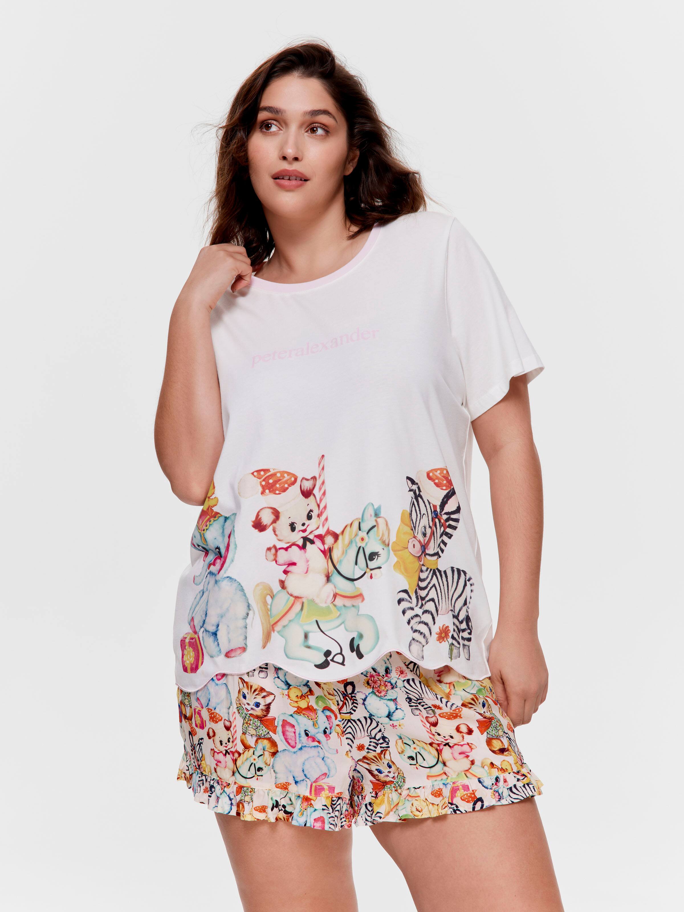 P.A. Plus Vintage Toys Oversized Tee