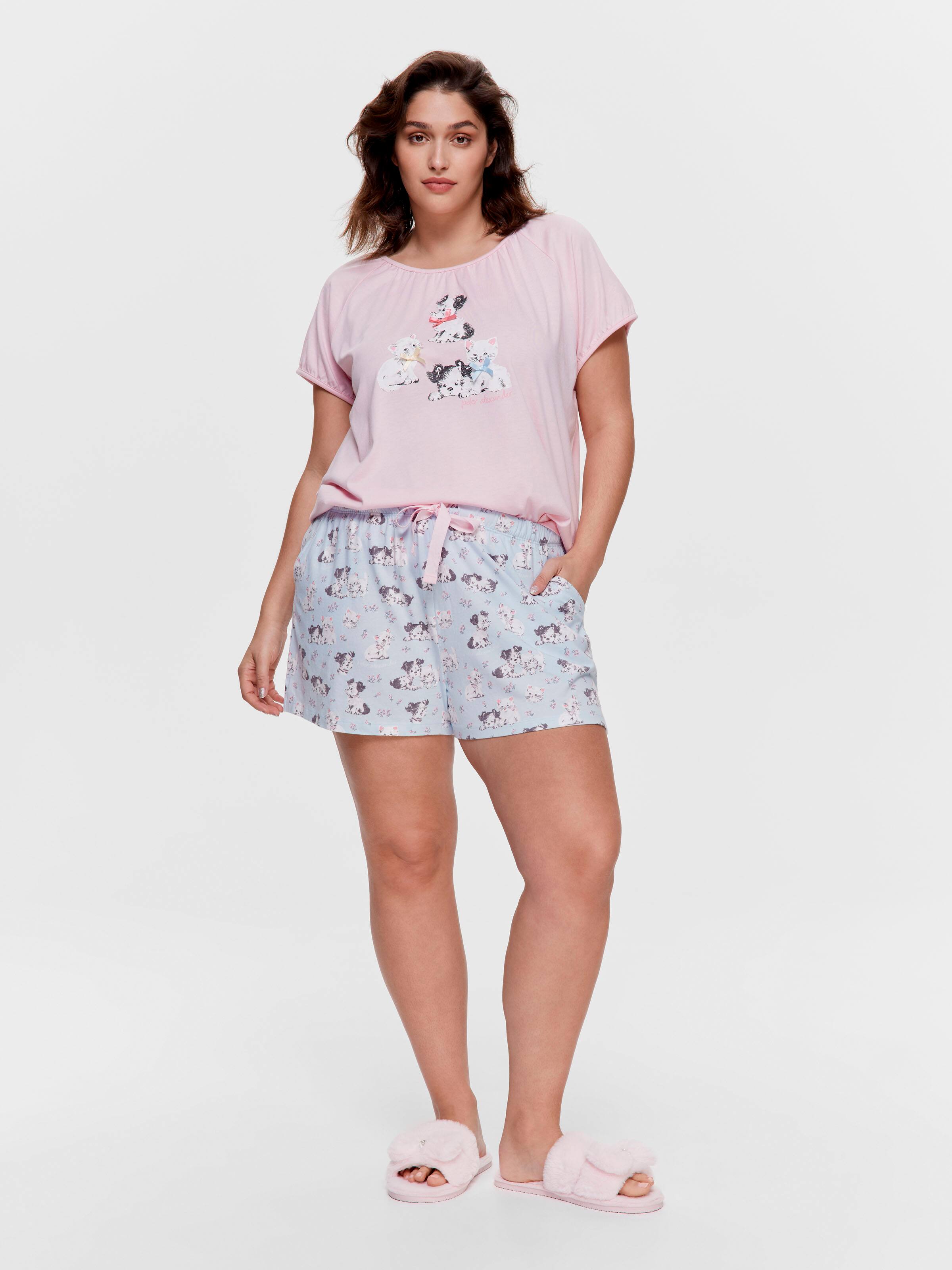 P.A. Plus Vintage Bow Animals Mini Short