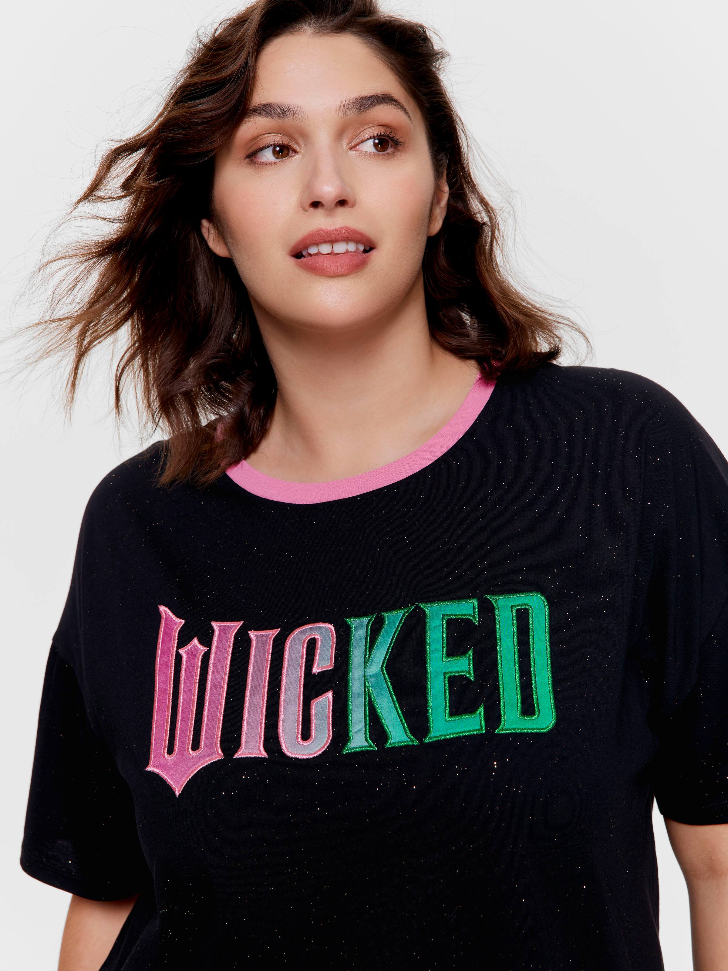 P.A. Plus Wicked Glitter 100% Cotton Tee