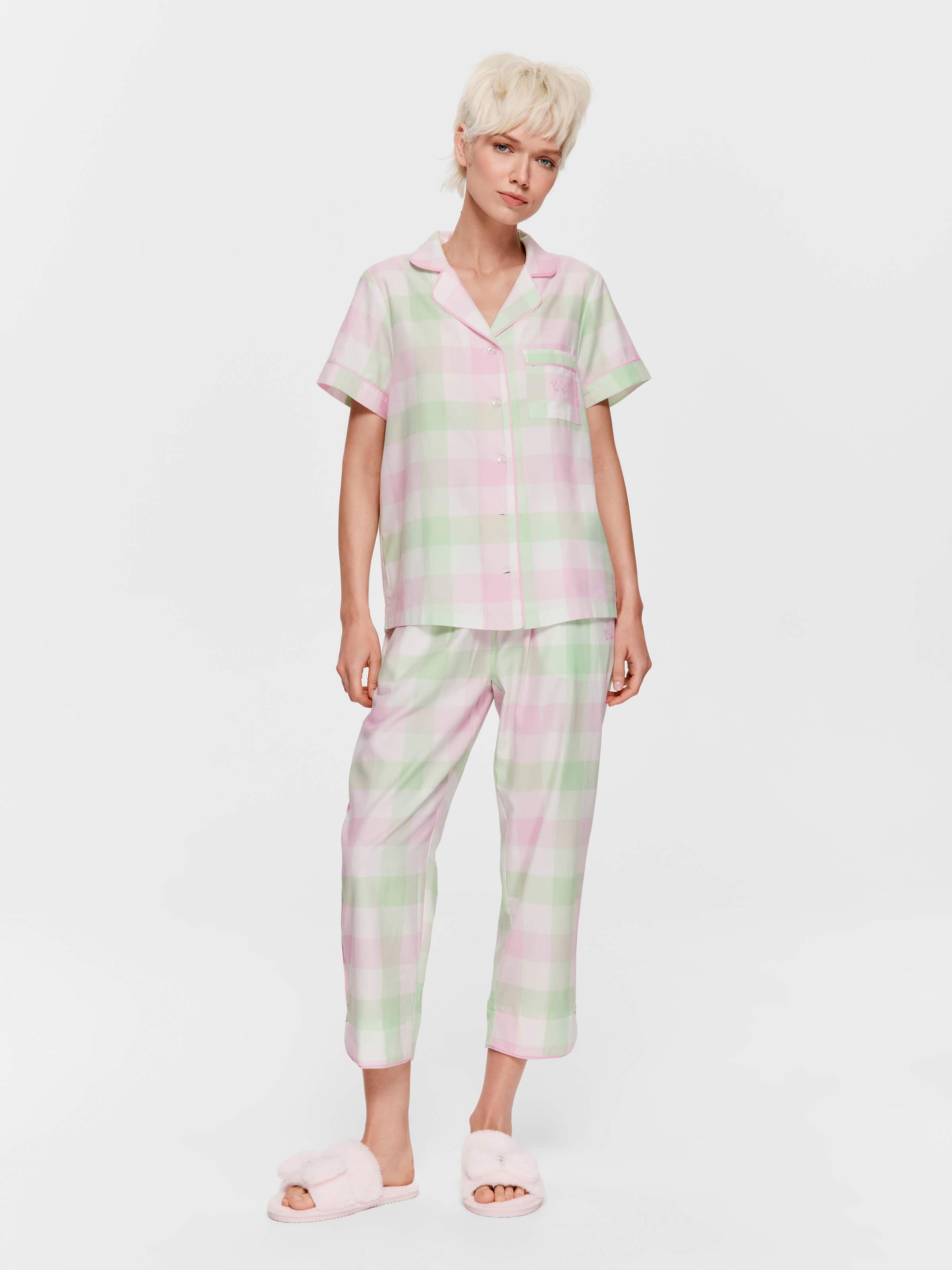 Buffalo Check 100% Cotton Short Sleeve Shirt