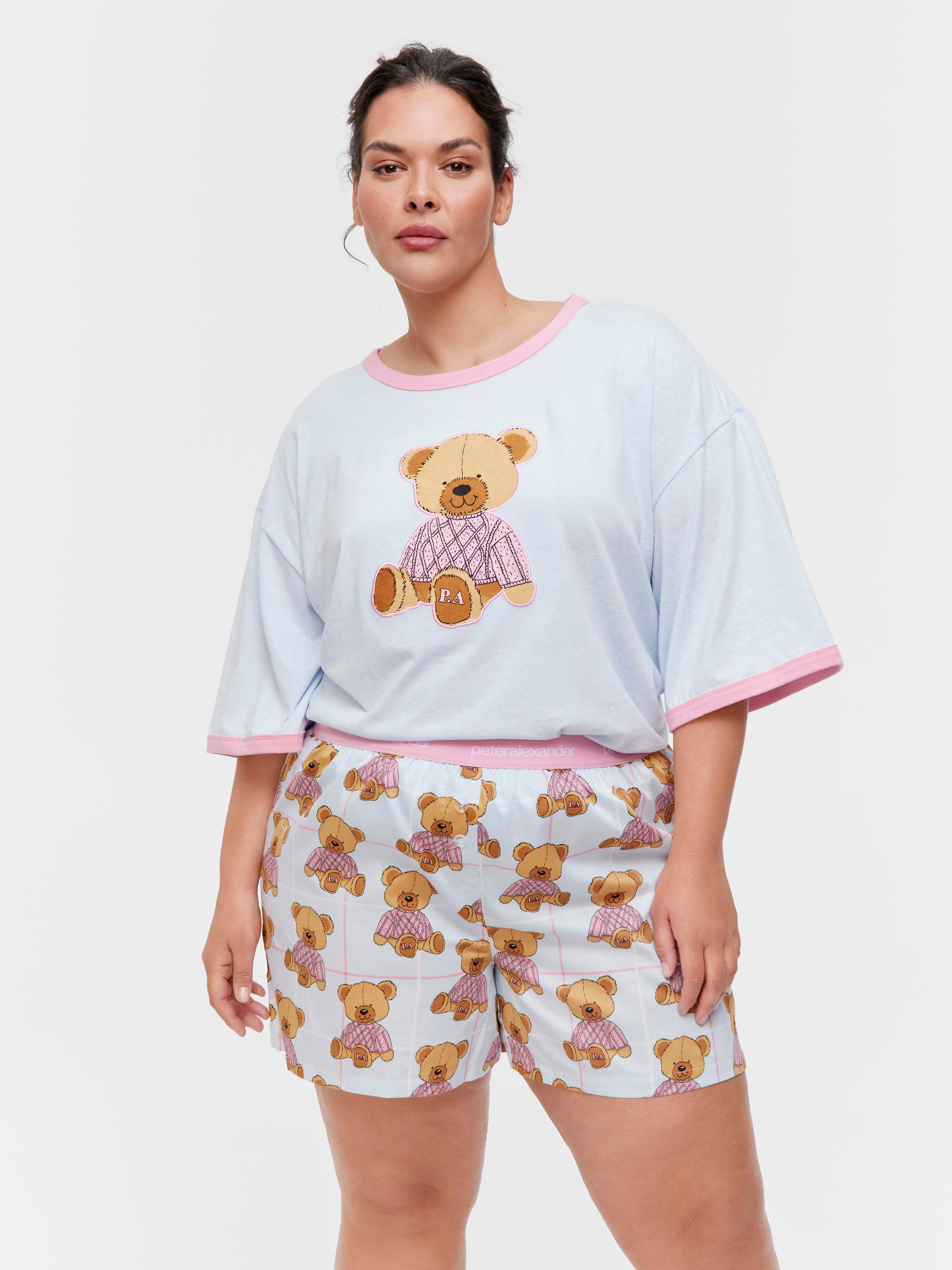 P.A. Plus Sweater Teddy Bear 100% Cotton Mid Boxer Short