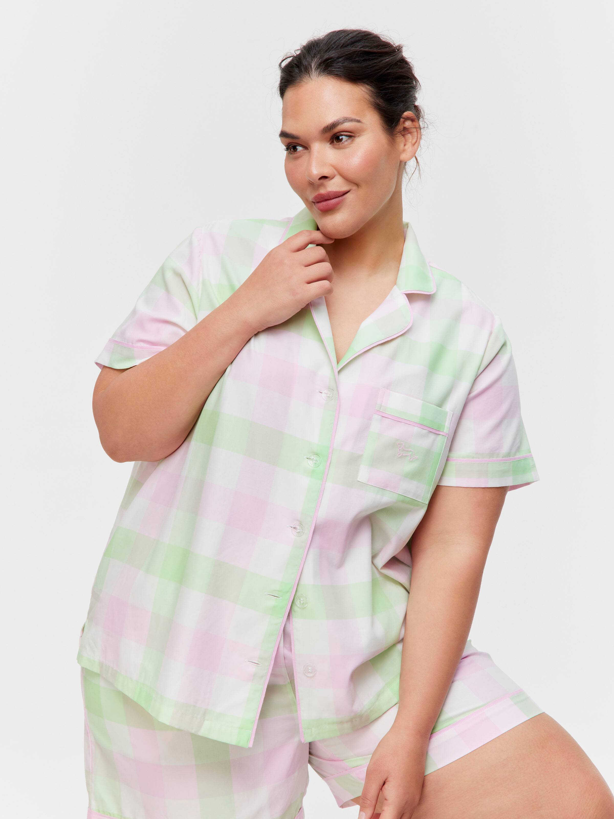 P.A. Plus Buffalo Check 100% Cotton Short Sleeve Shirt