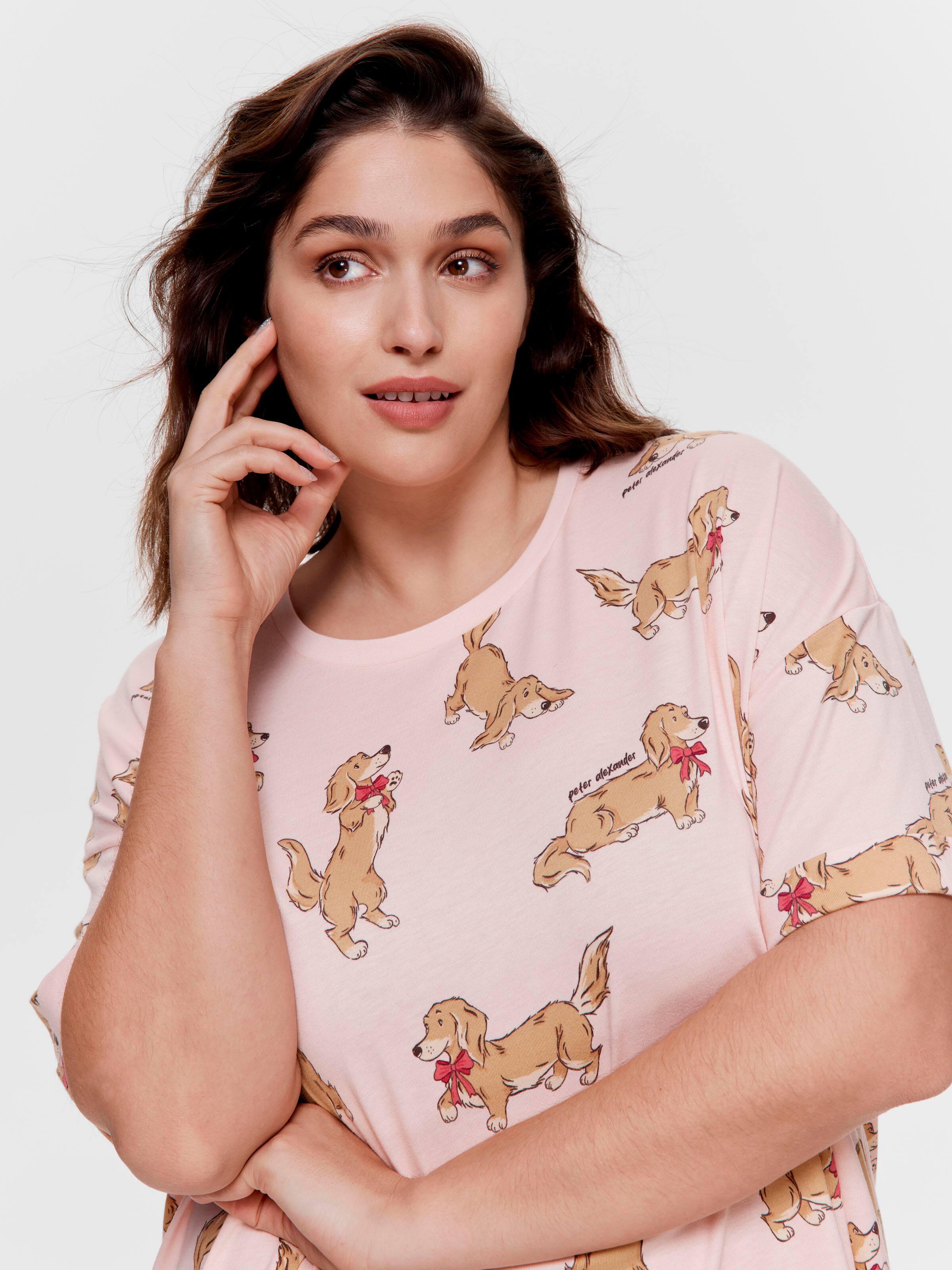 P.A. Plus Playful Penny Boyfriend Sleep Tee