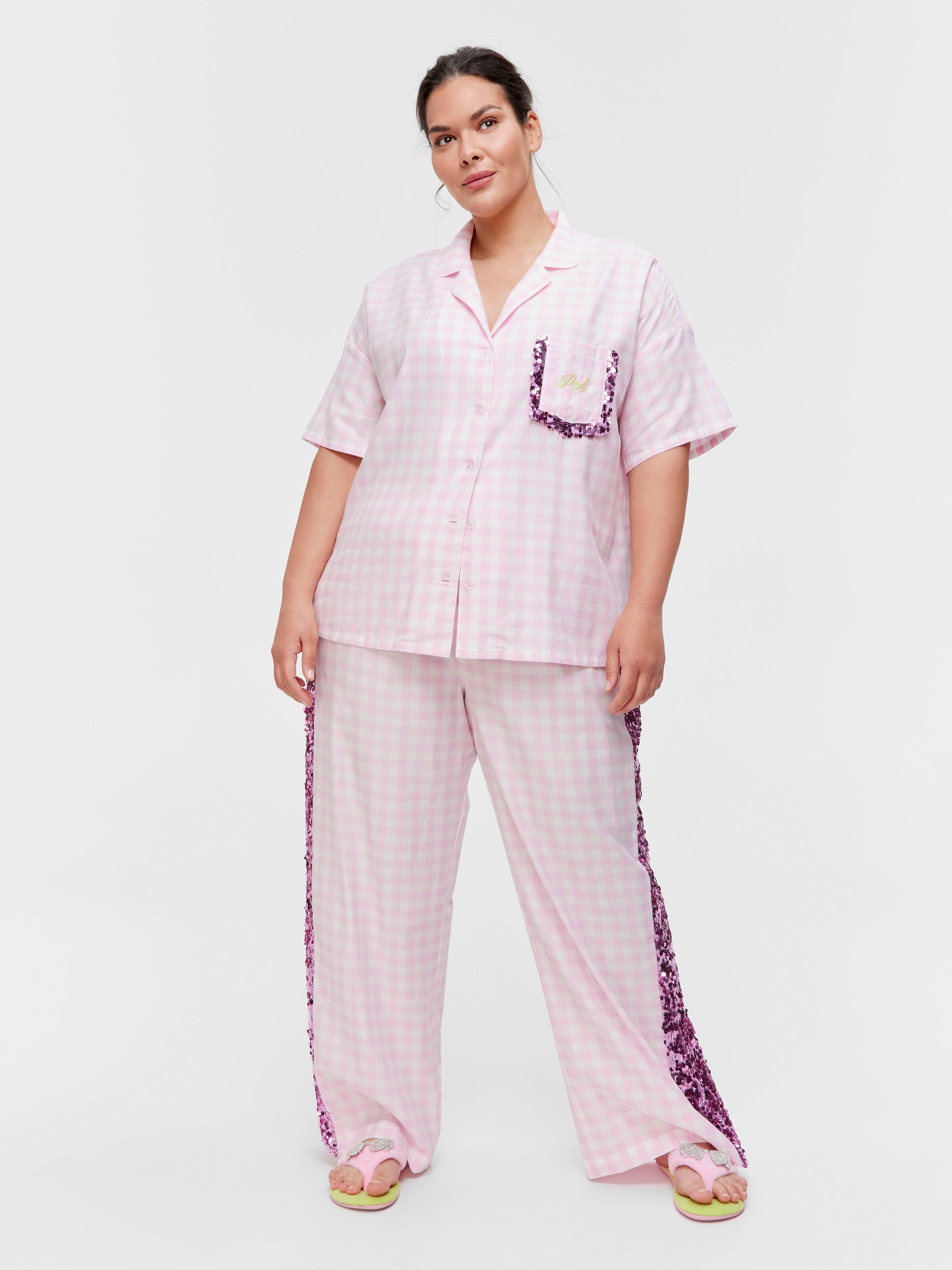 P.A. Plus Peter's Pink Gingham Fashion Shirt
