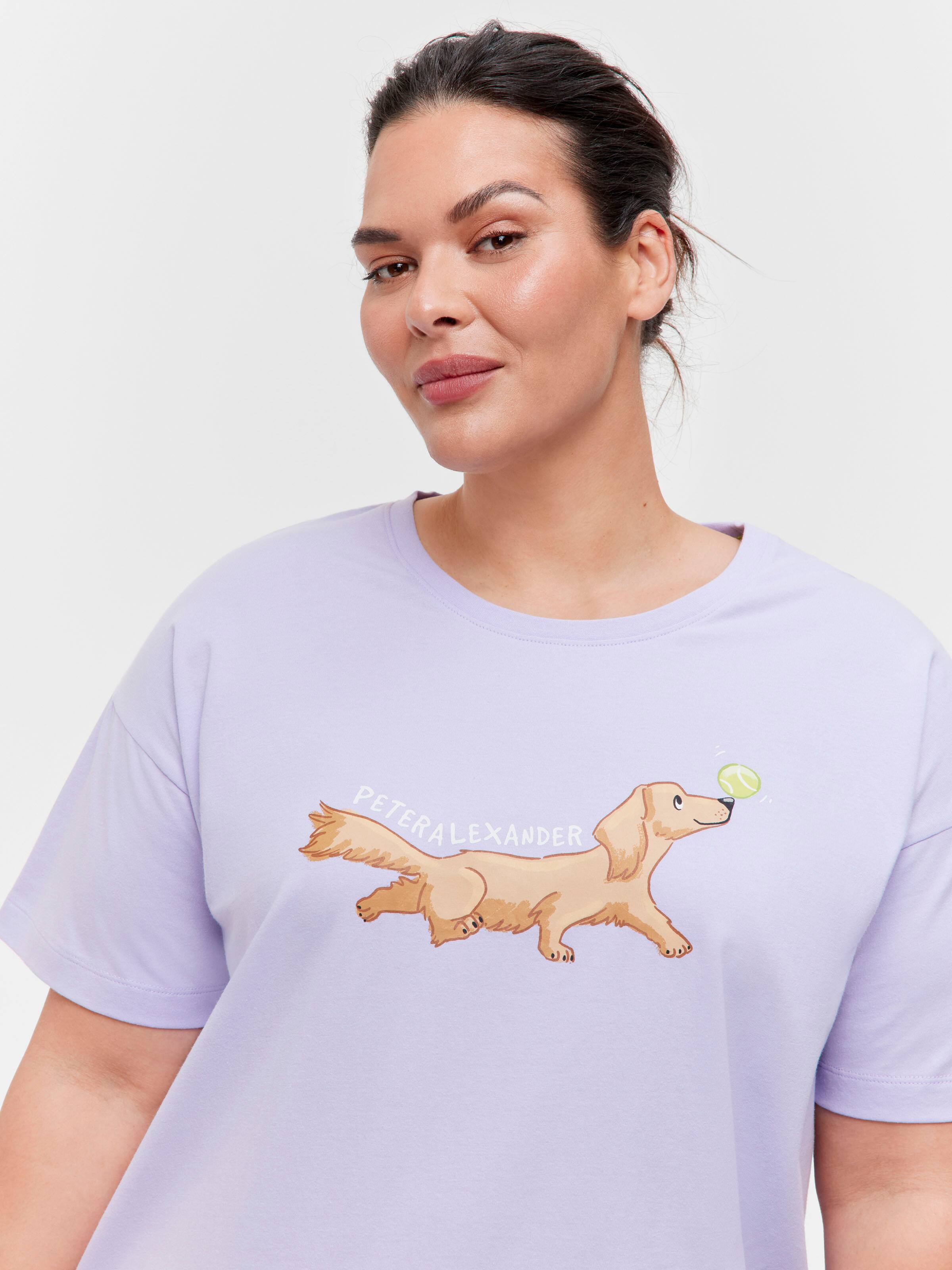 P.A. Plus Tennis Penny 100% Cotton Sleep Tee