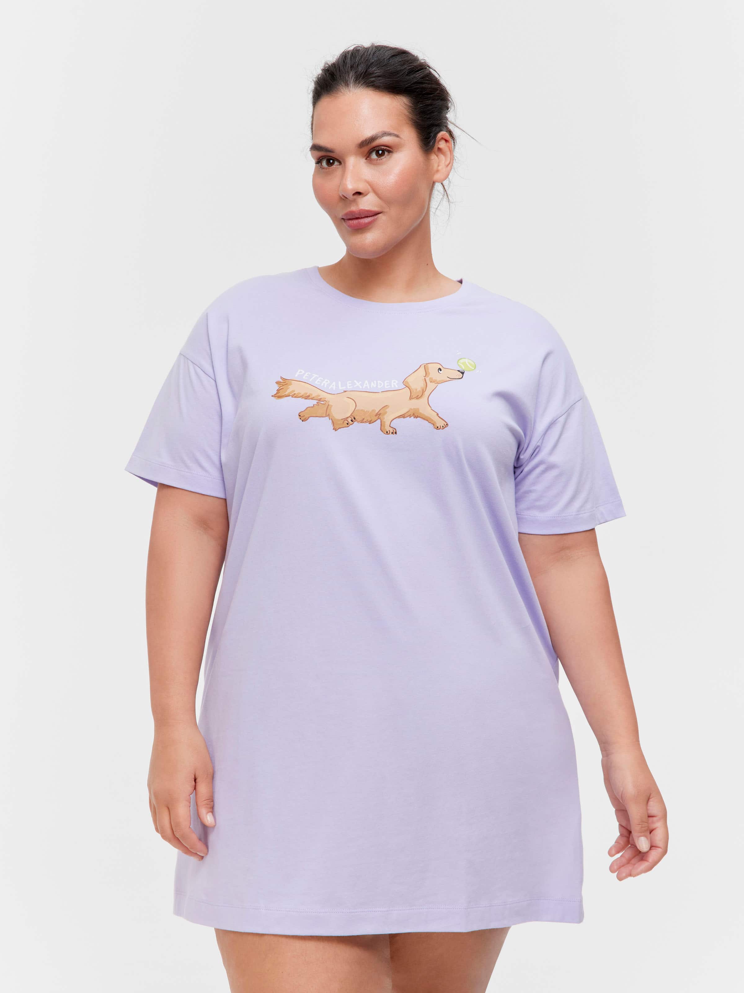 P.A. Plus Tennis Penny 100% Cotton Sleep Tee