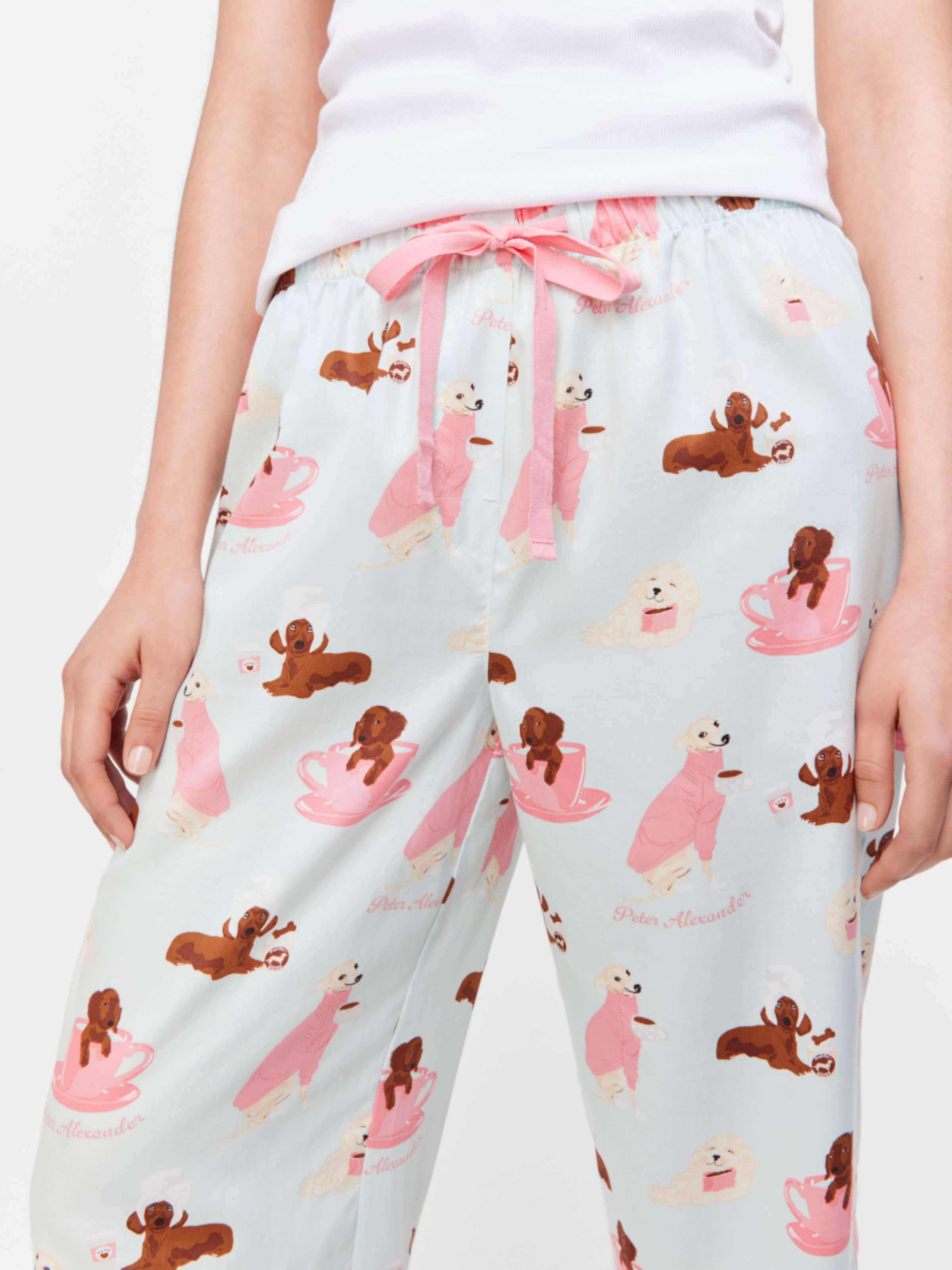 Relaxed Dog 100% Cotton 3/4 Pj Pant