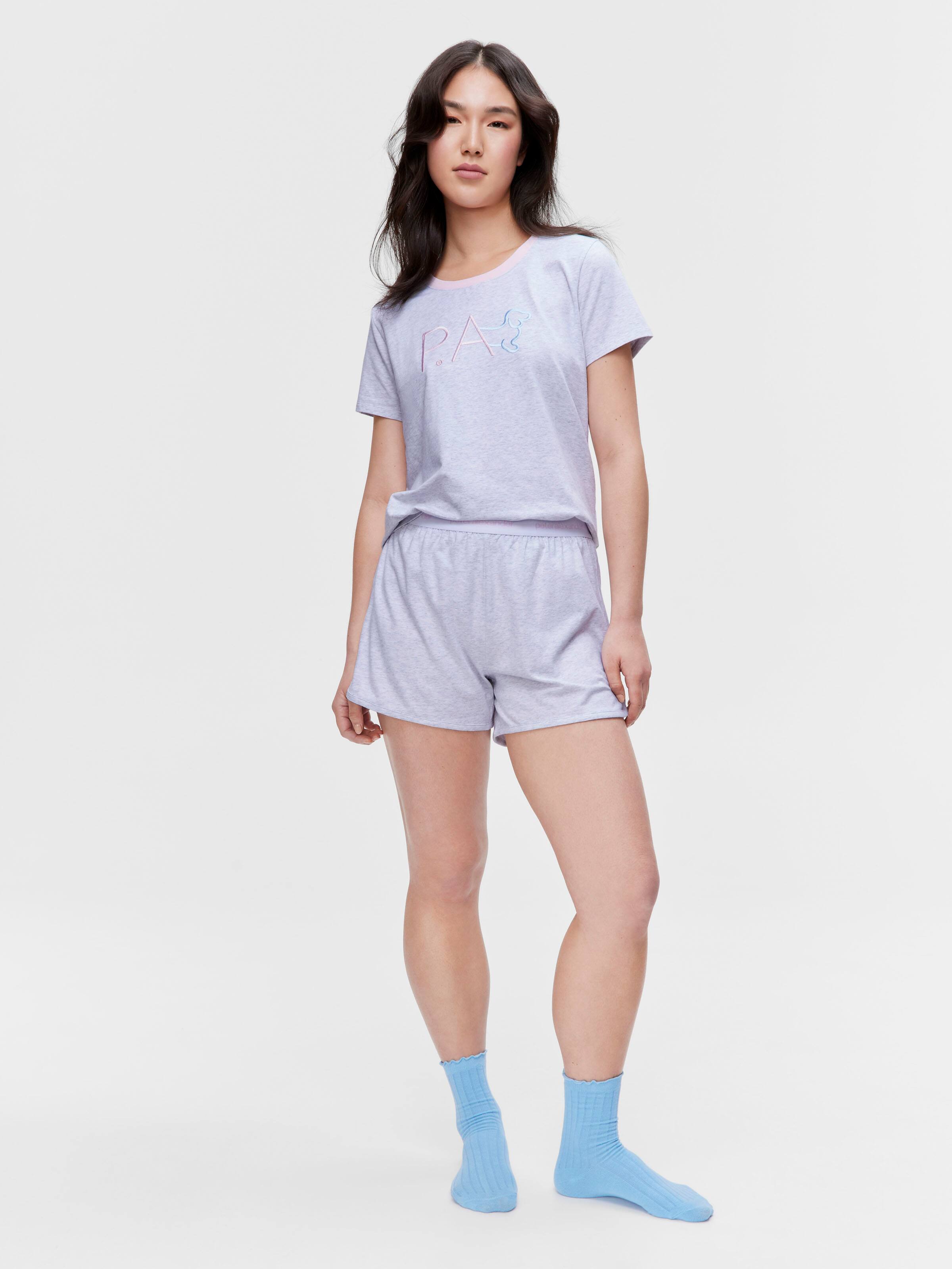 Grey Pa Branded Sporty Short