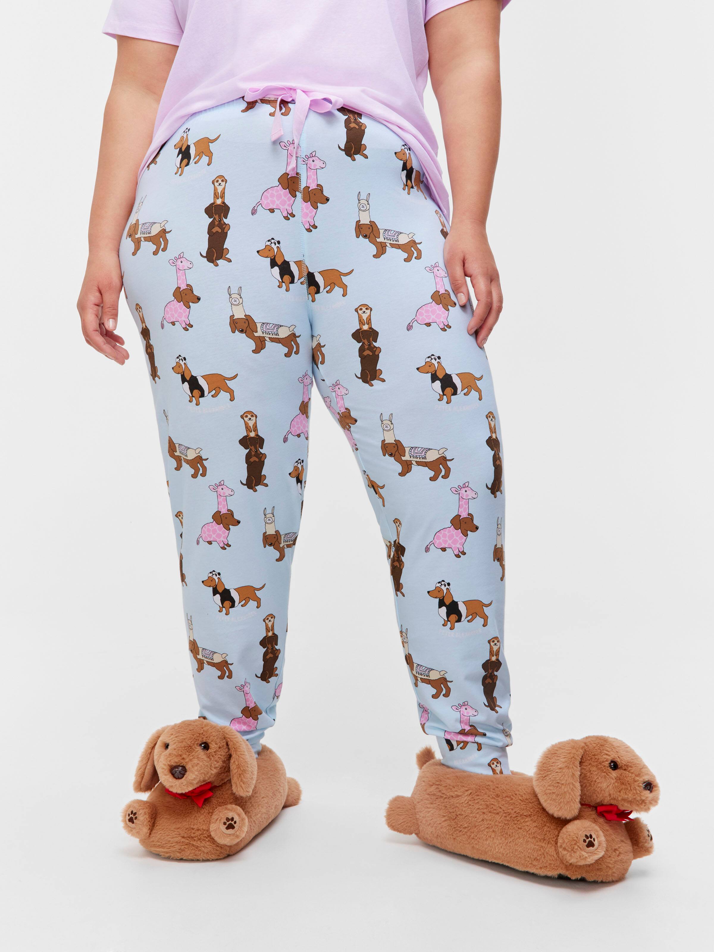 P.A. Plus Dress Up Dog Easy Pj Pant