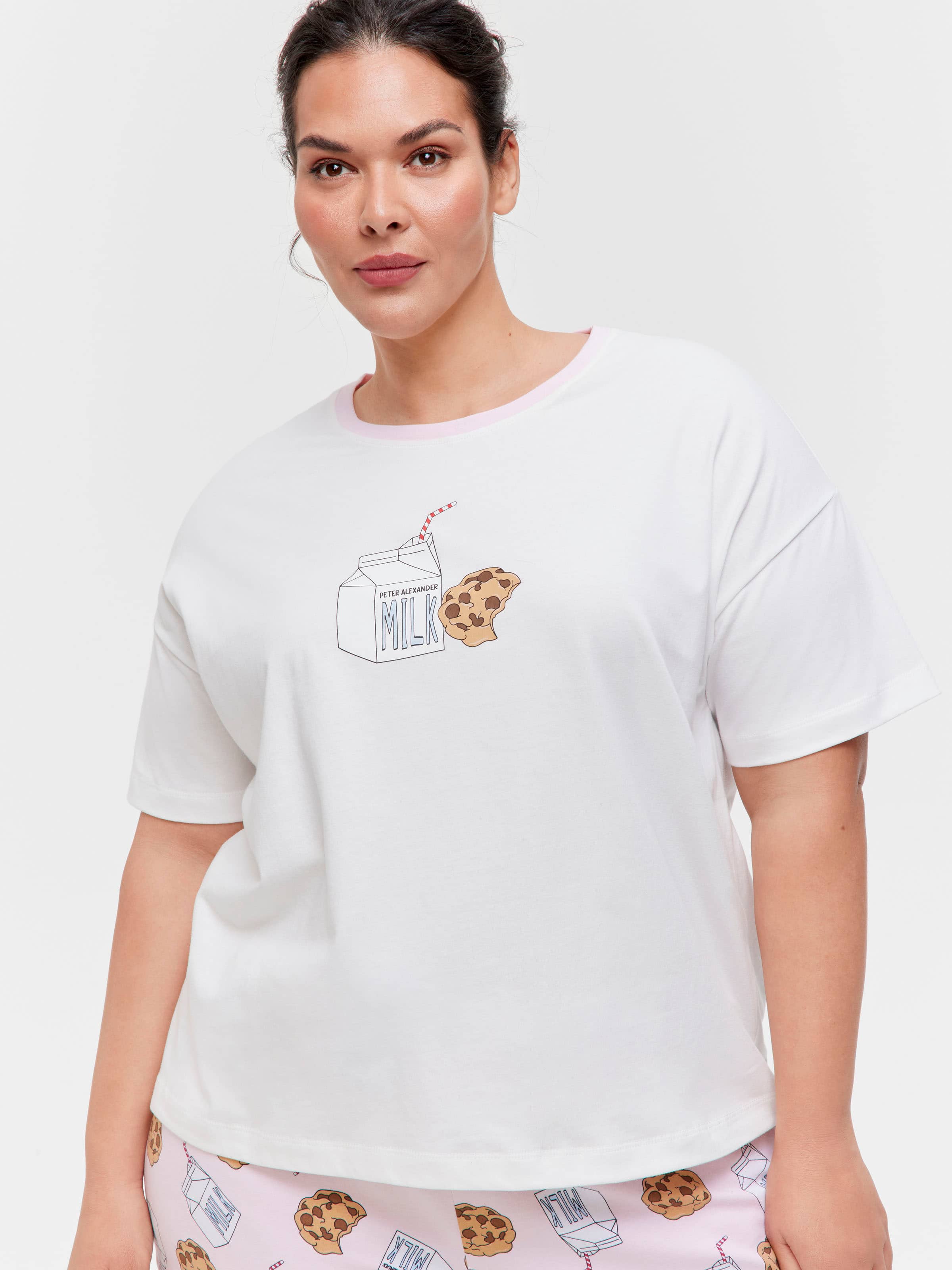 P.A. Plus Milk And Cookies 100% Cotton Tee