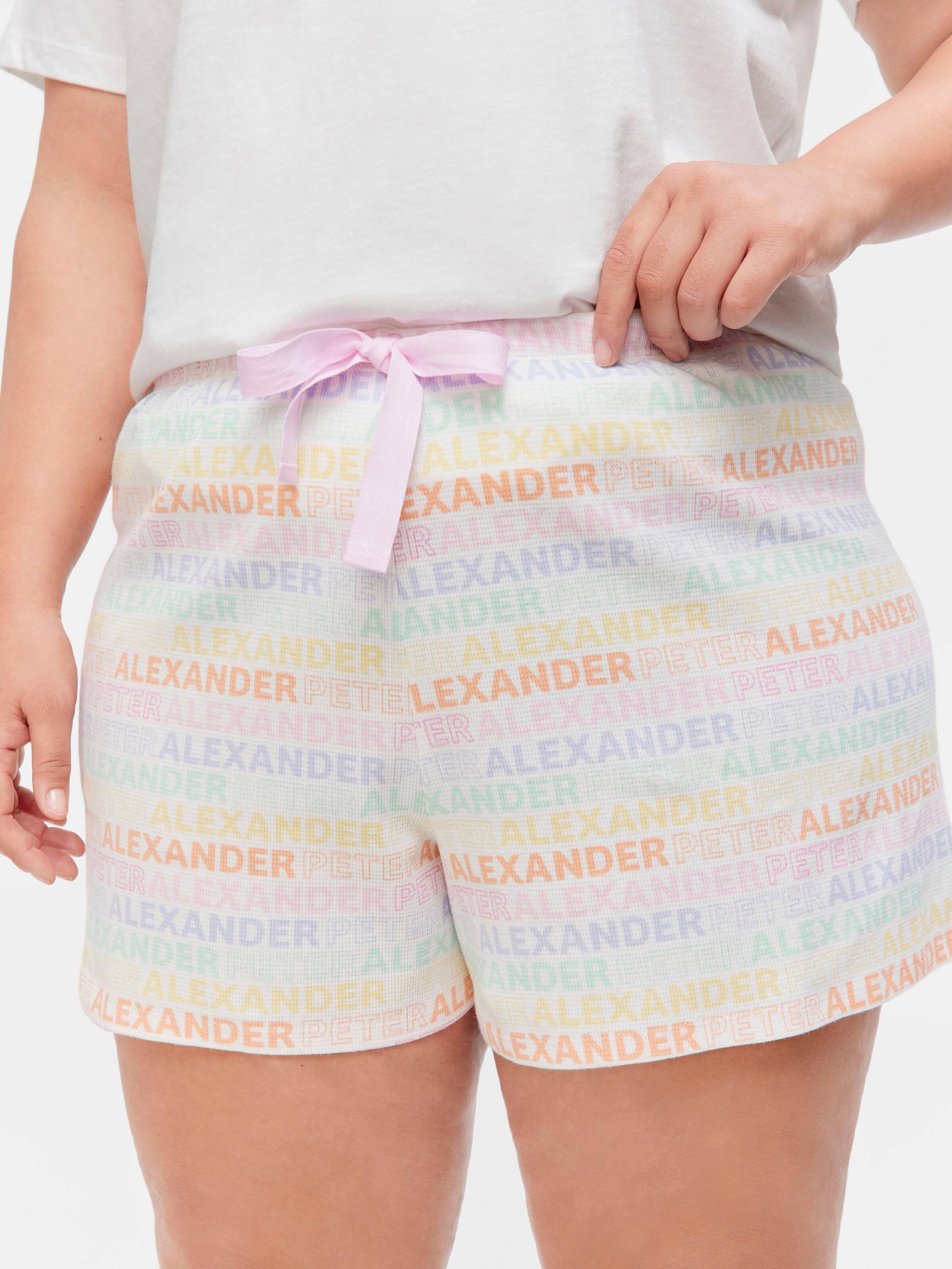 P.A. Plus Branded Waffle Mid Short