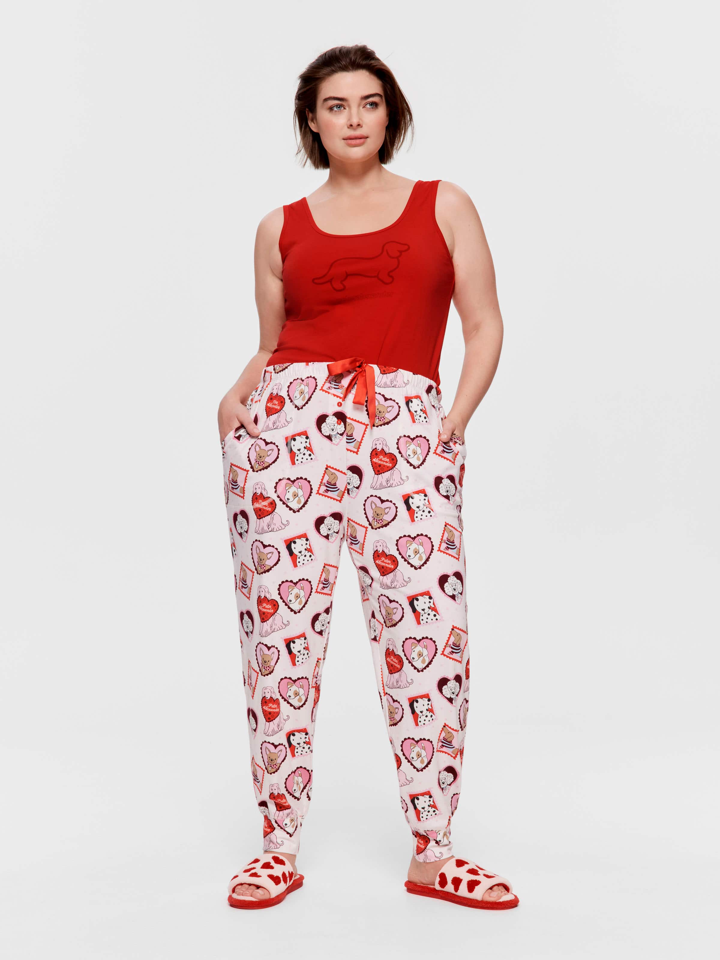P.A. Plus Dog Stamp Easy Pj Pant
