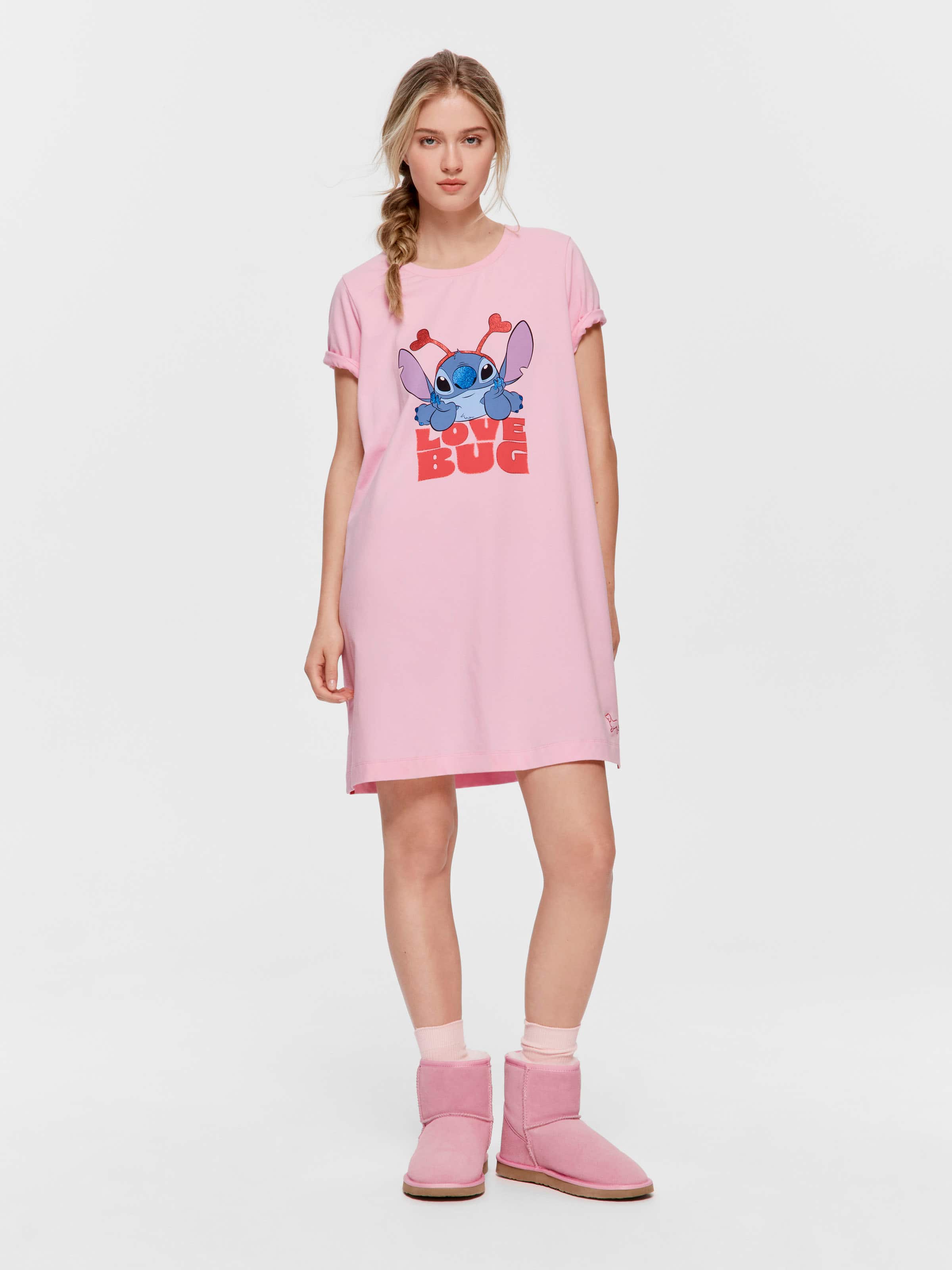 Disney Stitch Love Bug Sleep Tee