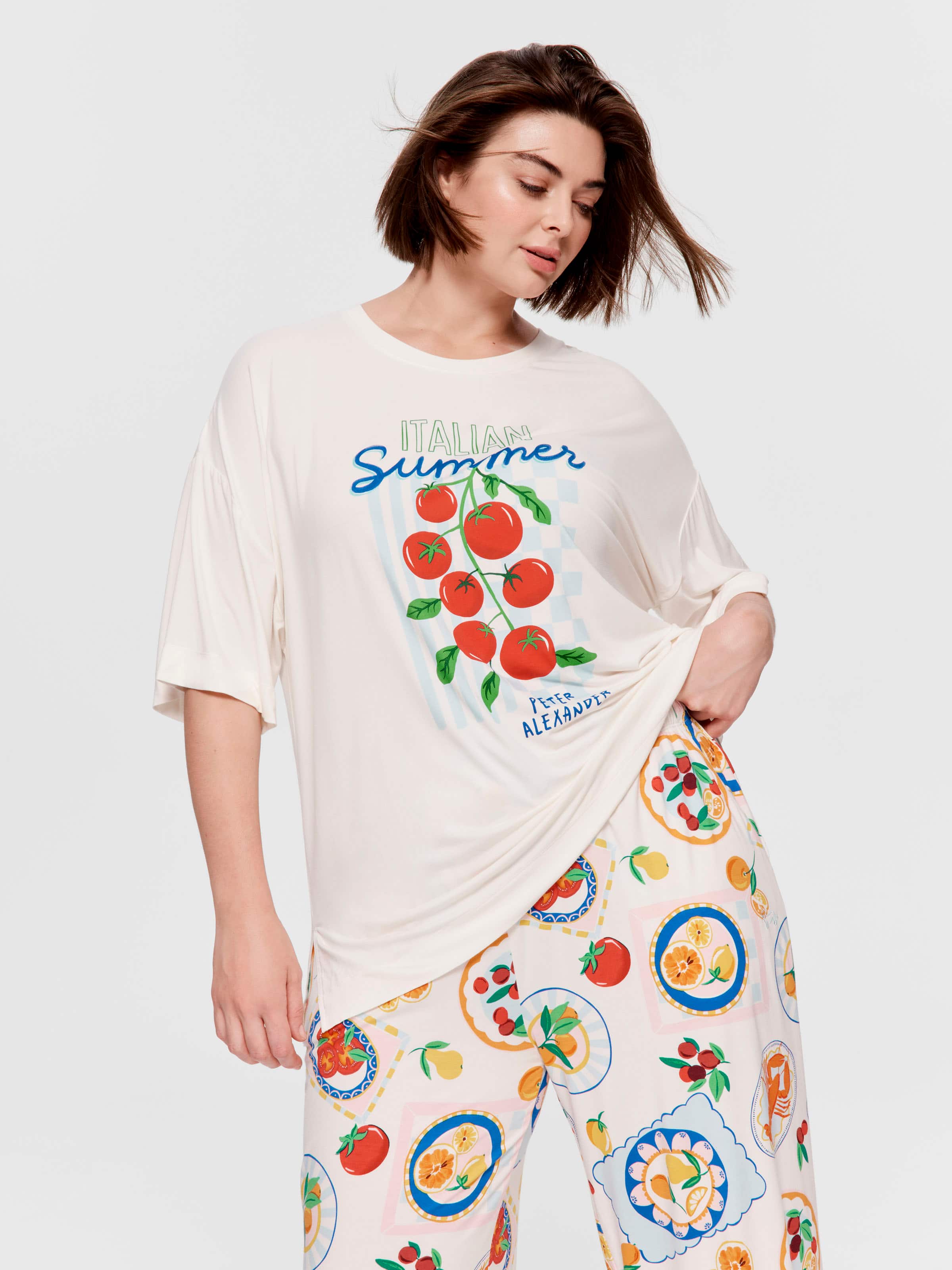 P.A. Plus Italian Summer Bamboo Jersey Tee