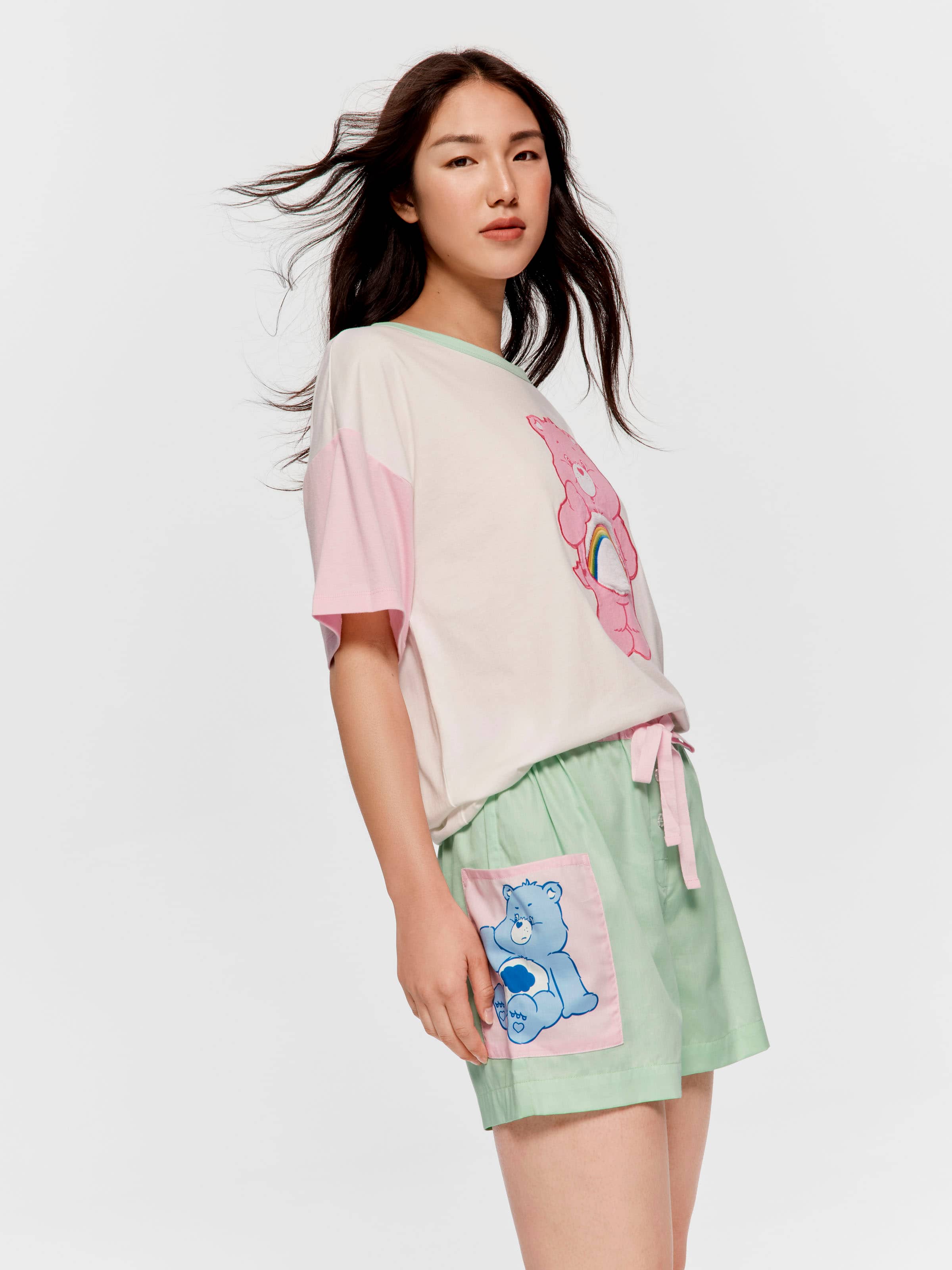 Care Bears 100% Cotton Relaxed Mid Short
