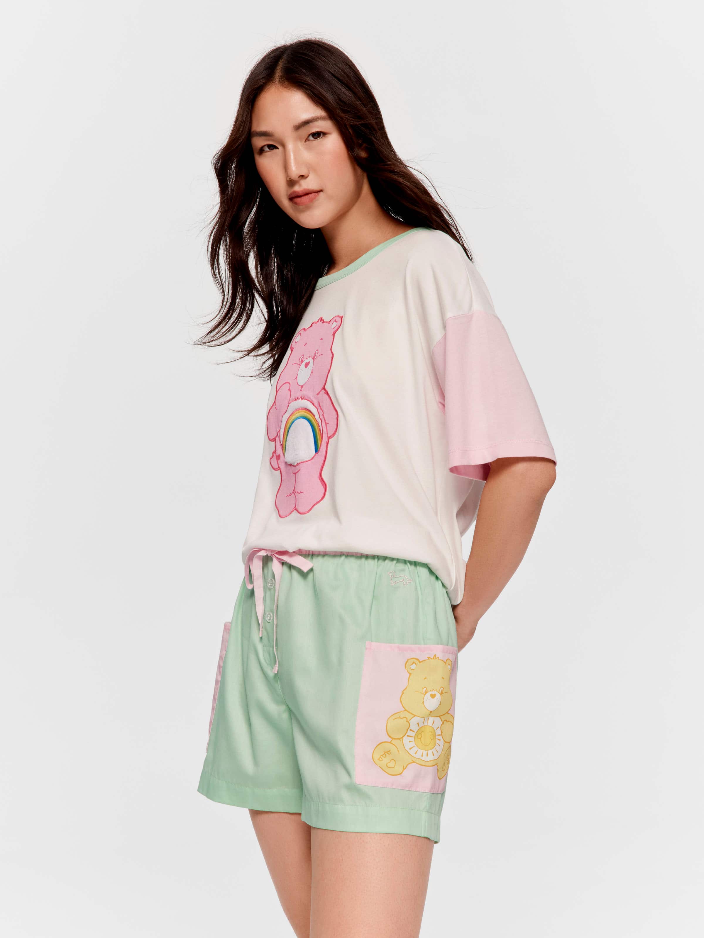 Care Bears 100% Cotton Relaxed Mid Short