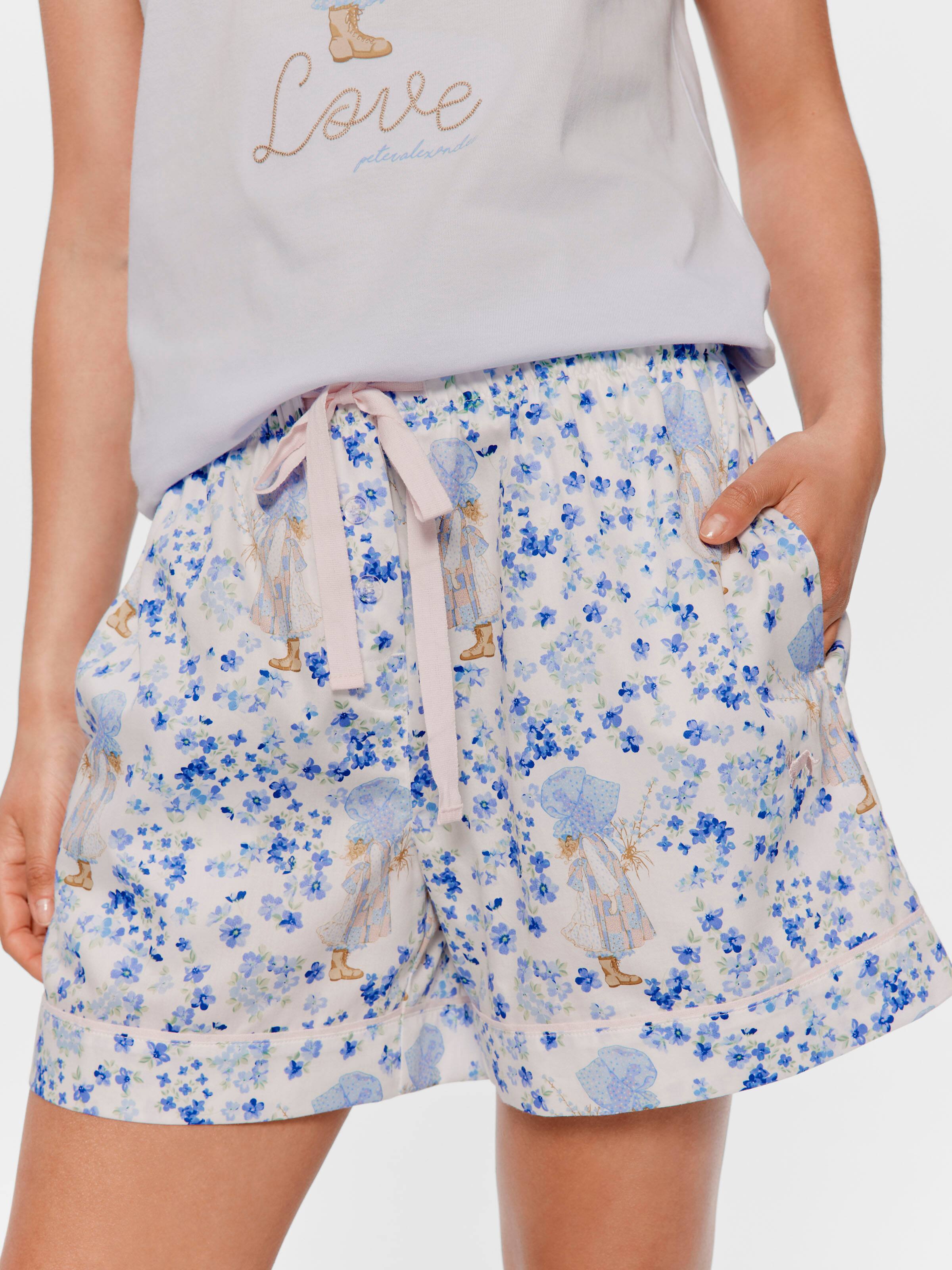 Holly Hobbie 100% Cotton Relaxed Mid Short