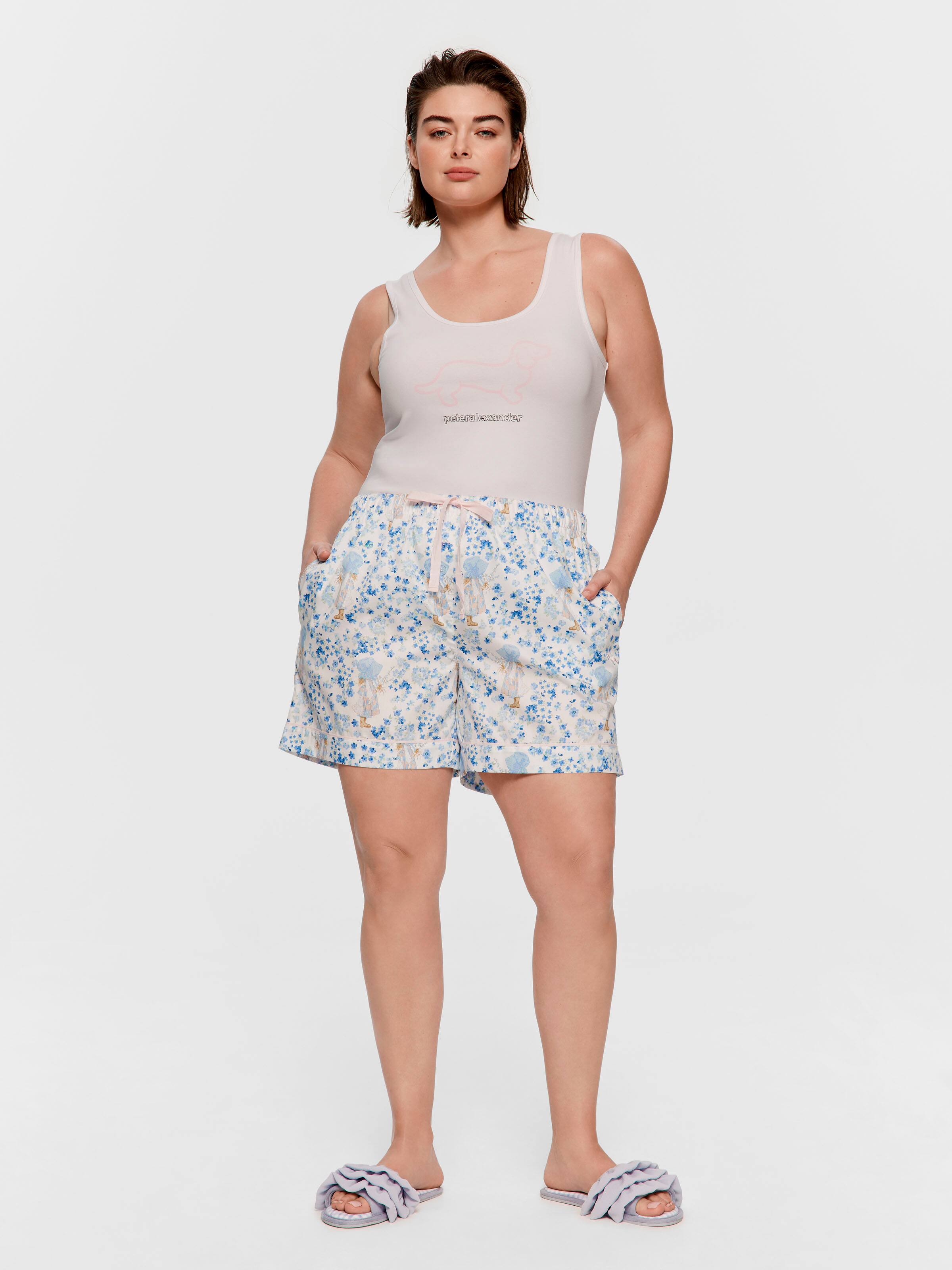 P.A. Plus Holly Hobbie 100% Cotton Relaxed Mid Short