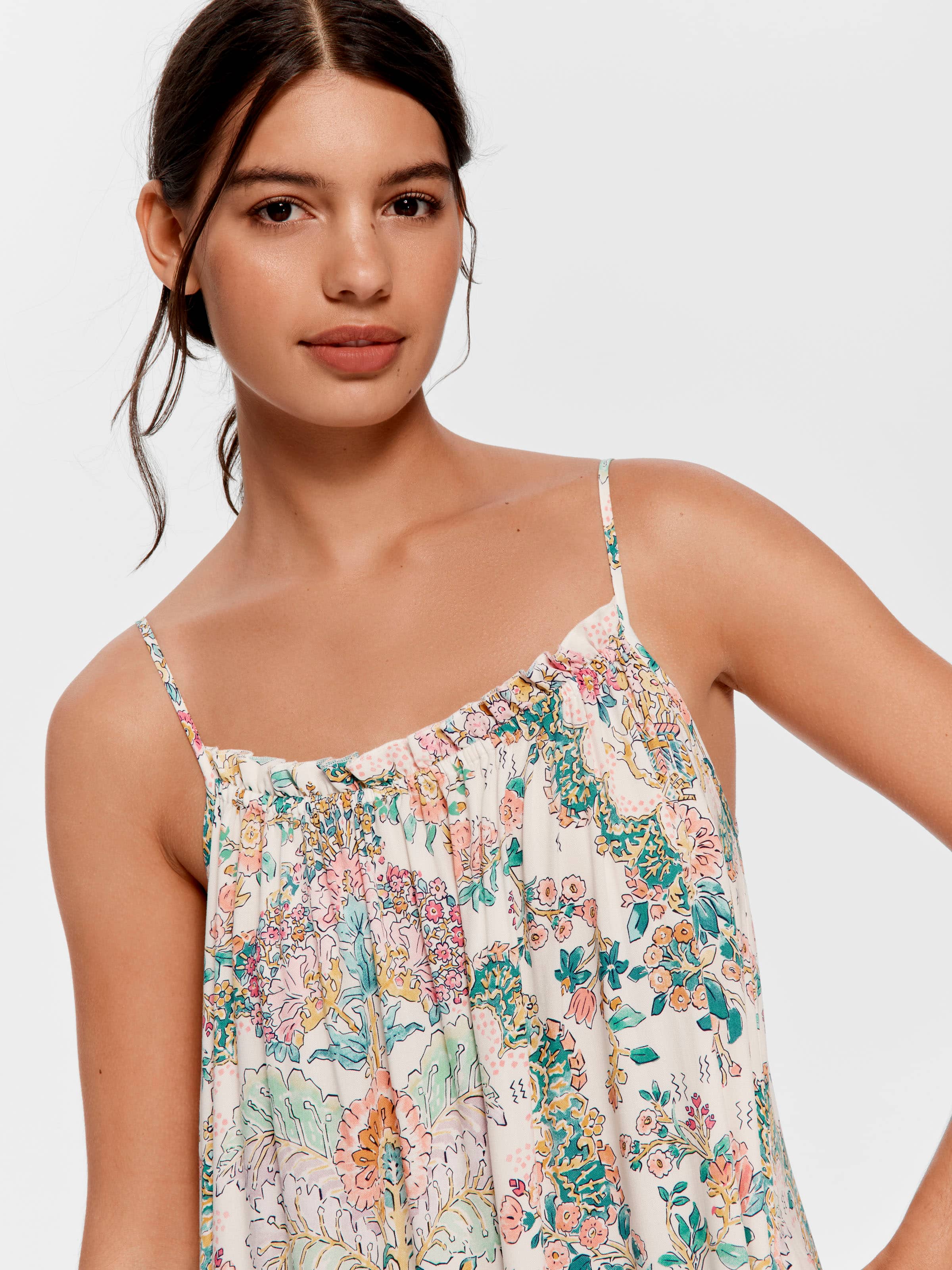 Summer Floral Long Fashion Nightie