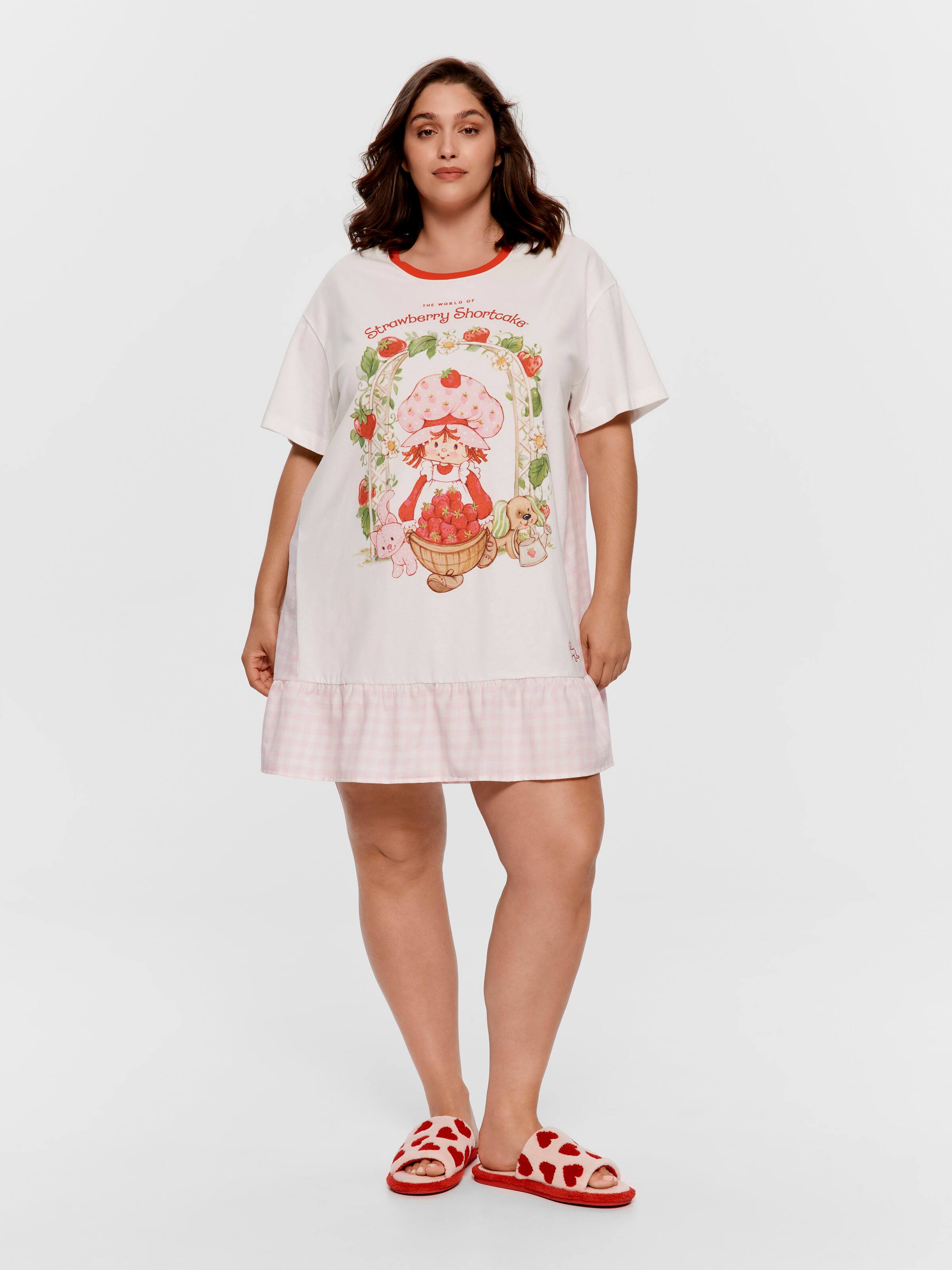 P.A. Plus Strawberry Shortcake Fashion Sleep Tee