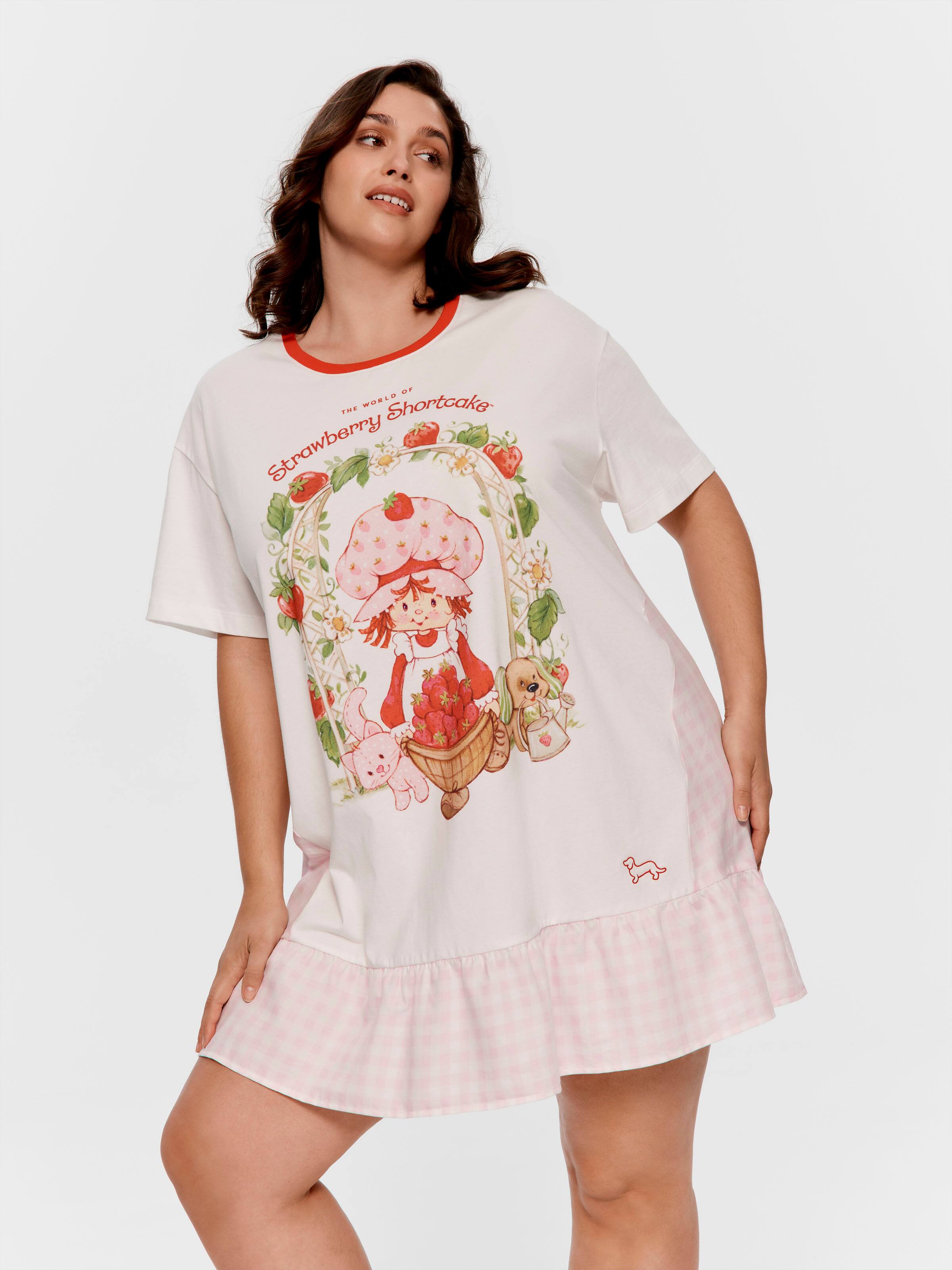 P.A. Plus Strawberry Shortcake Fashion Sleep Tee