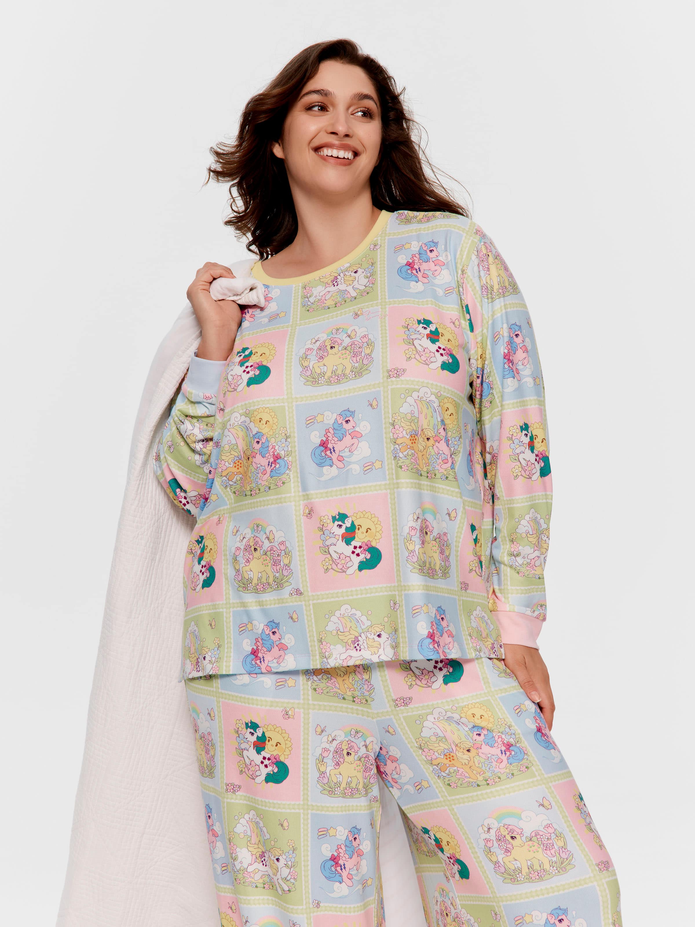 P.A. Plus My Little Pony Plush Oversized Sweater