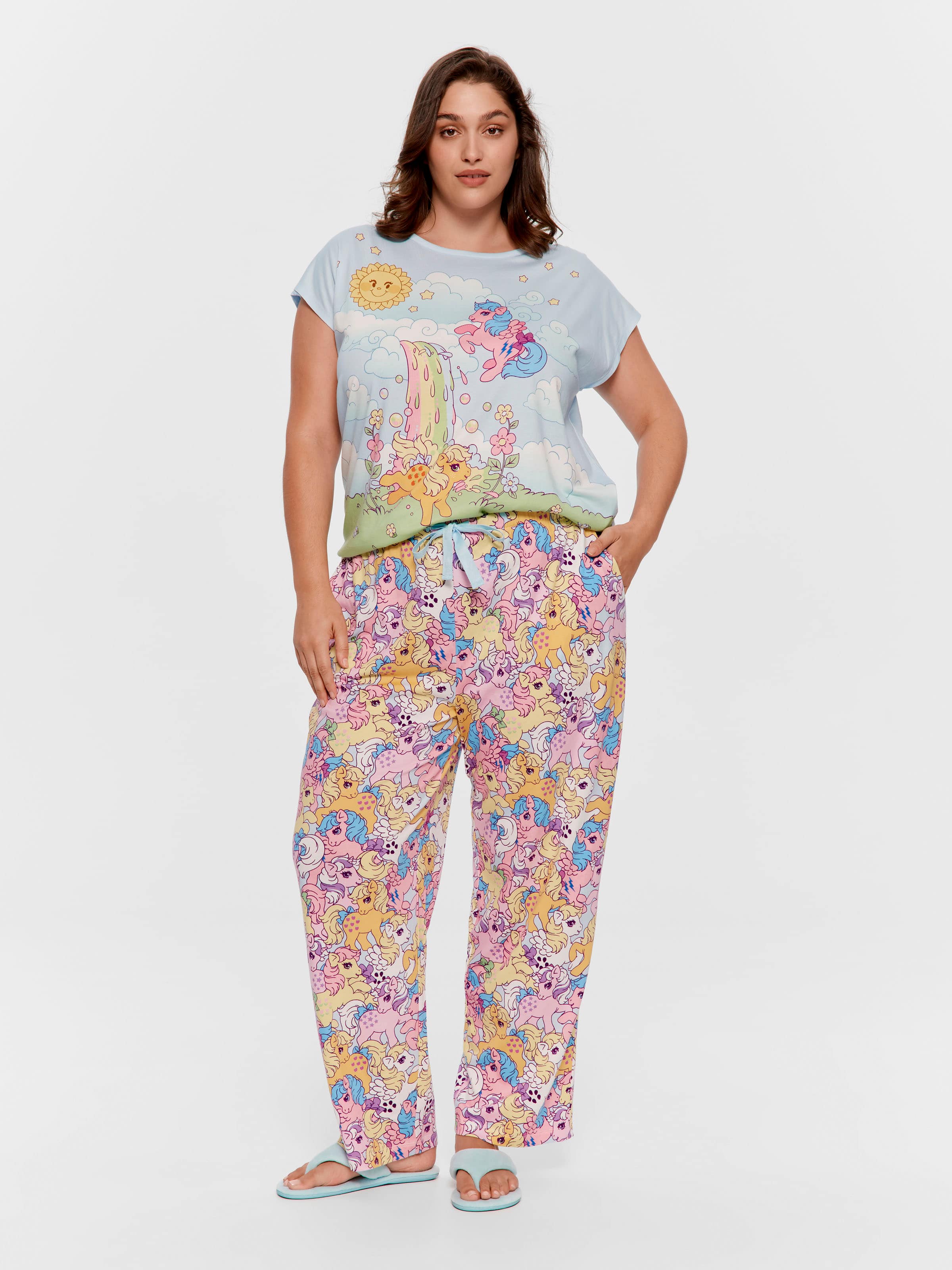 P.A. Plus My Little Pony Straight Leg Pj Pant