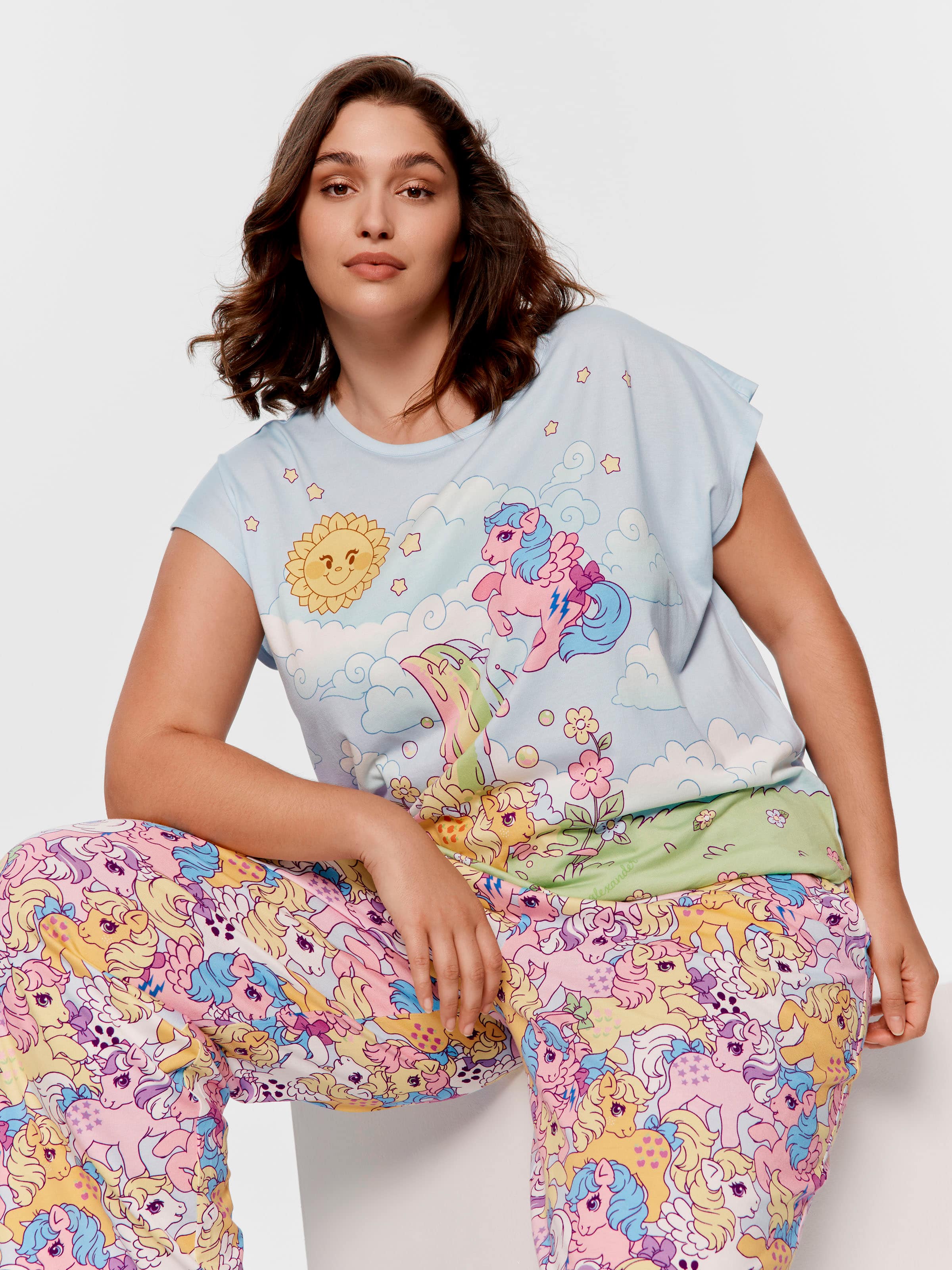 P.A. Plus My Little Pony Straight Leg Pj Pant