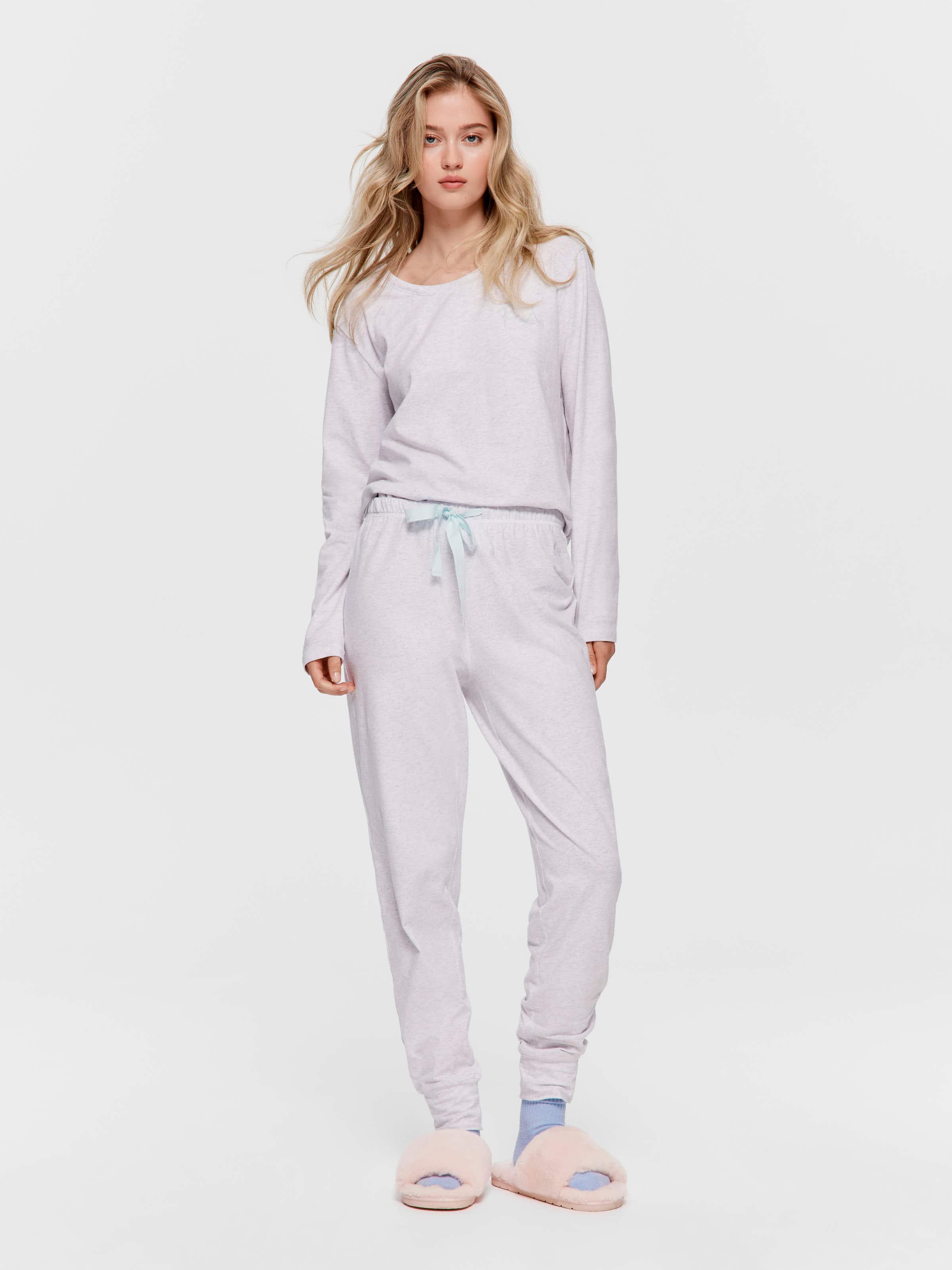 Grey Marle Easy Pj Pant