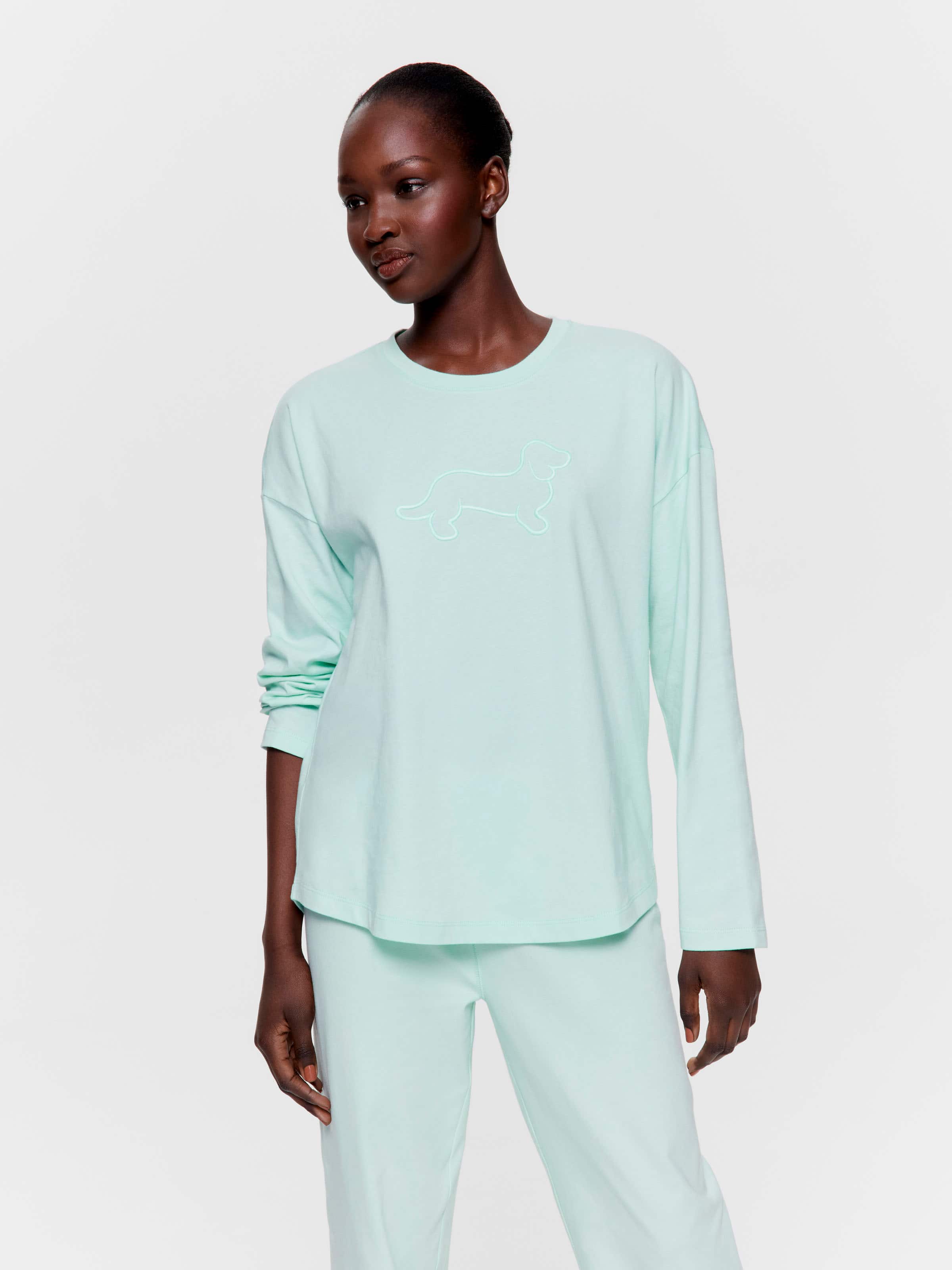 Mint Penny Long Sleeve Top