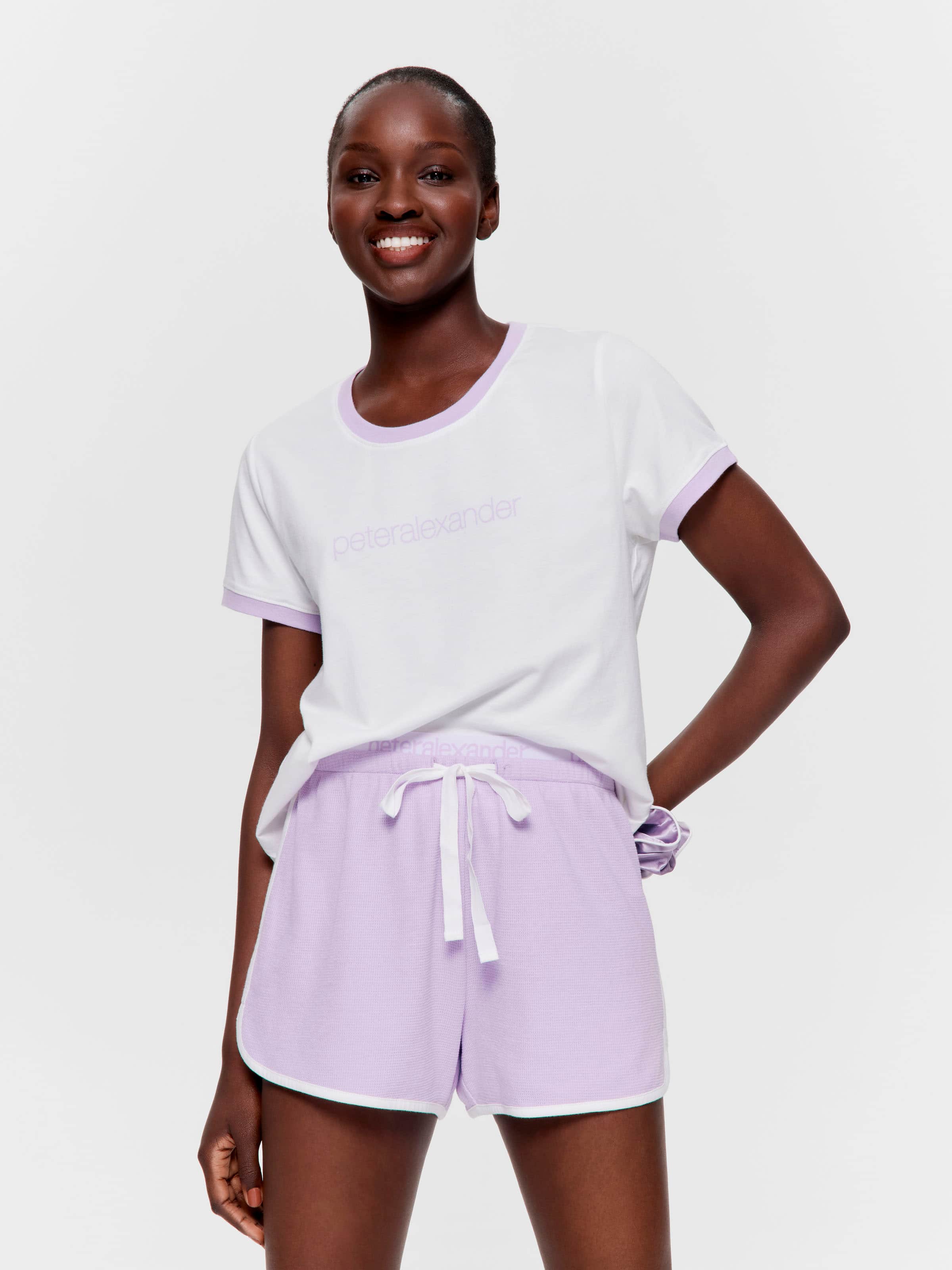 Lilac Waffle Mid Sporty Short
