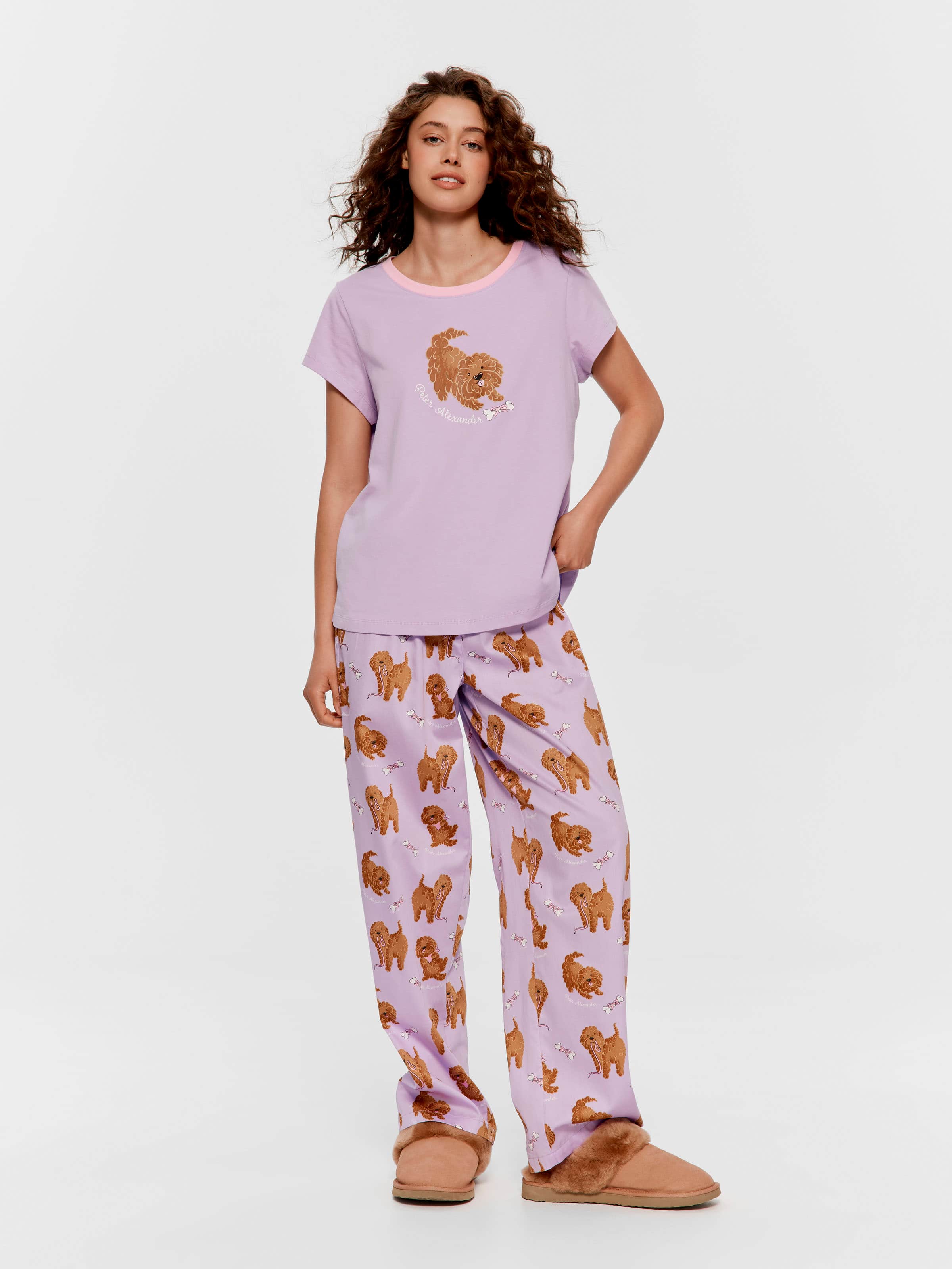 Lilac Cavoodle 100% Cotton Tee
